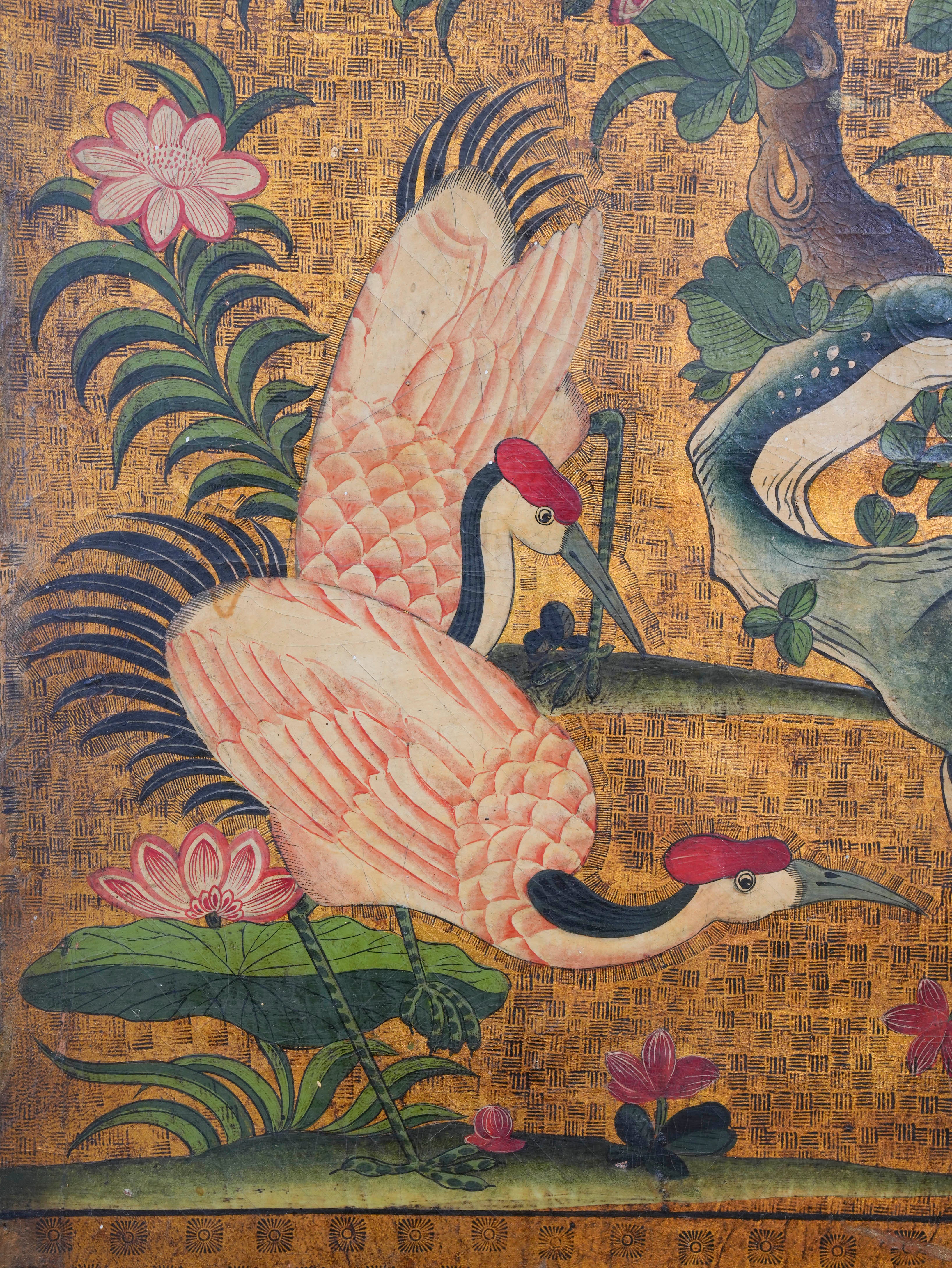 A Pair of Early 18th Century “Japanese” Leather Panels - Image 16
