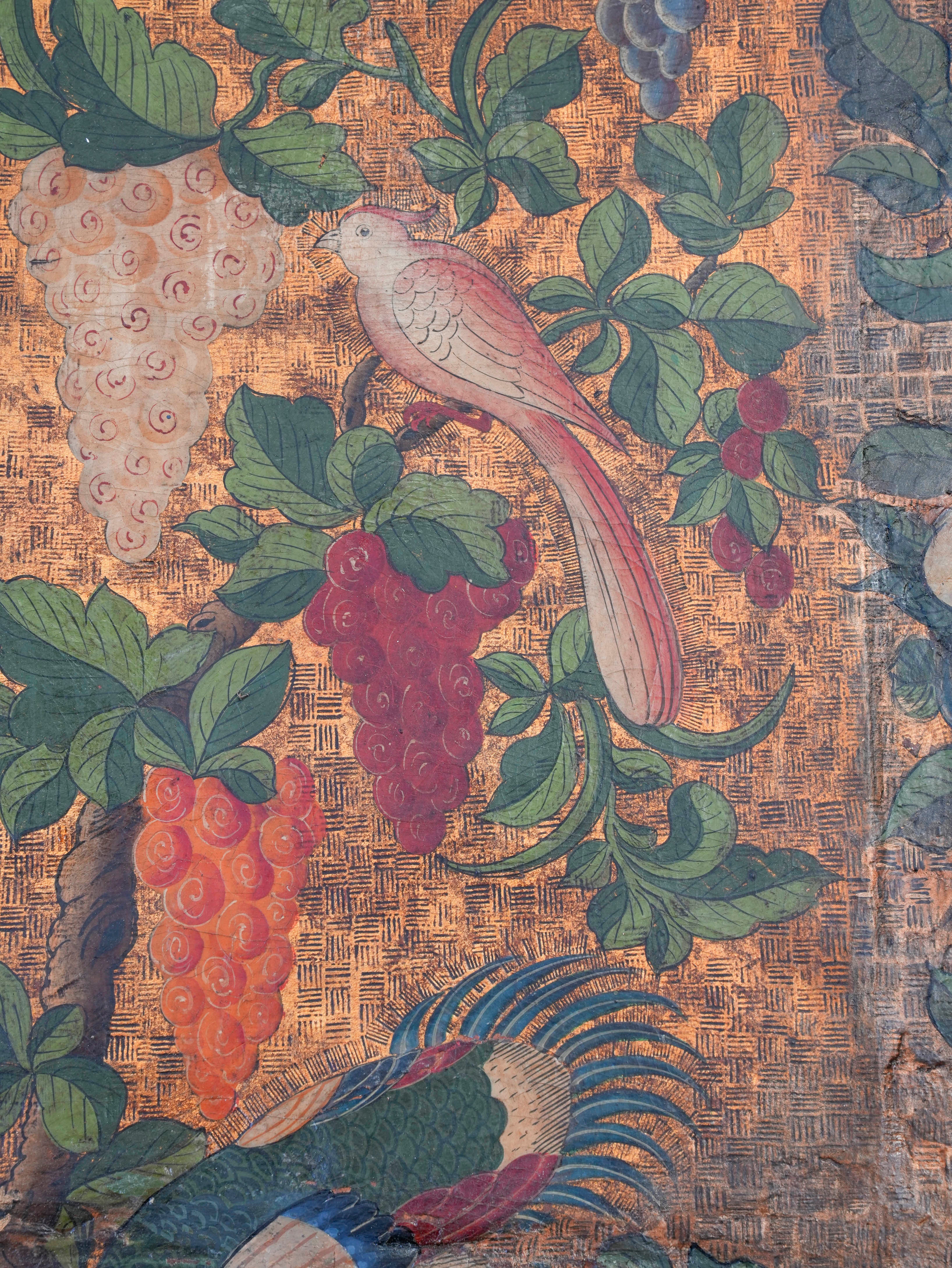 A Pair of Early 18th Century “Japanese” Leather Panels - Image 17