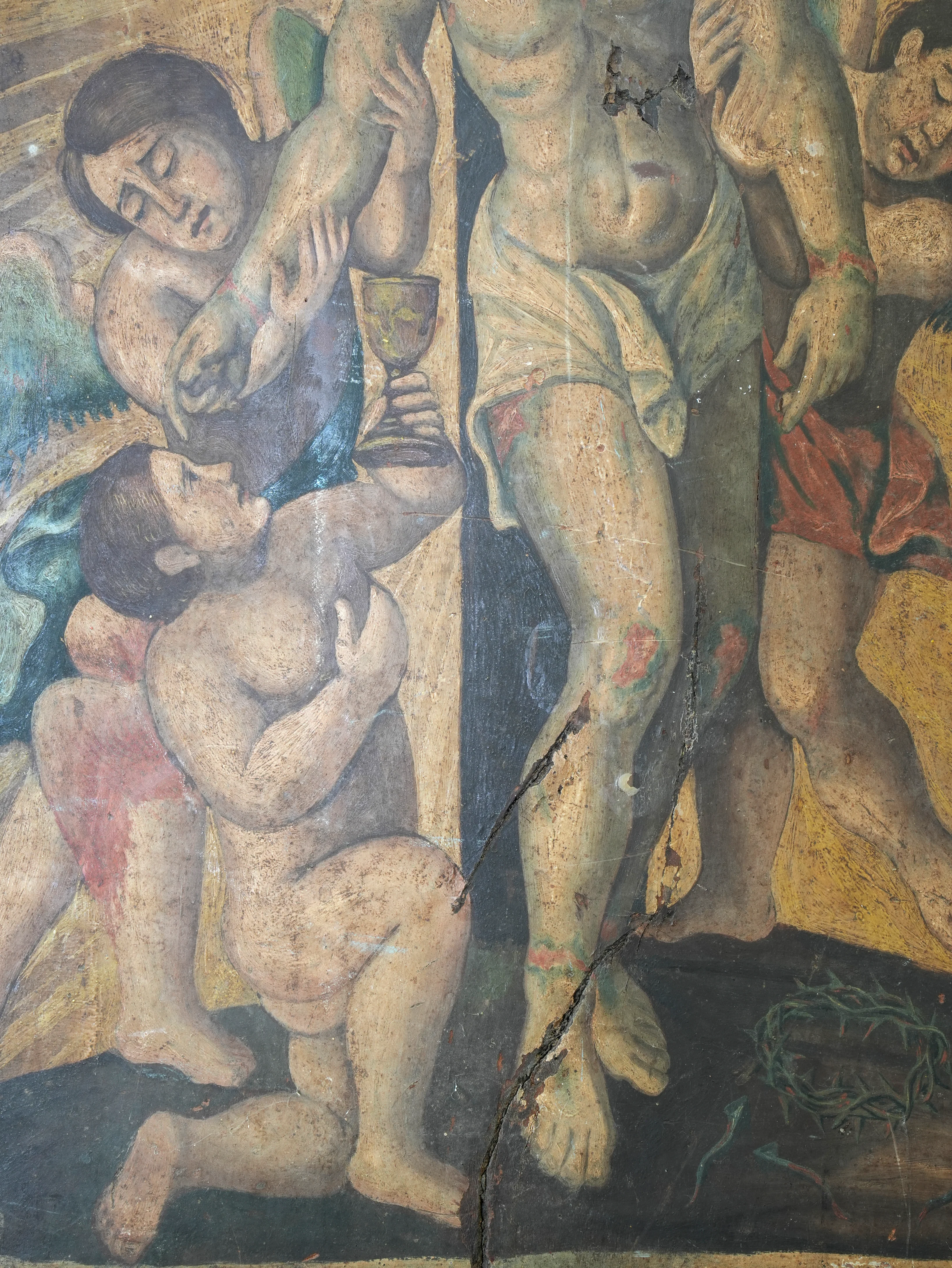 A 17th Century Italian Madonna & Child on Board - Image 11