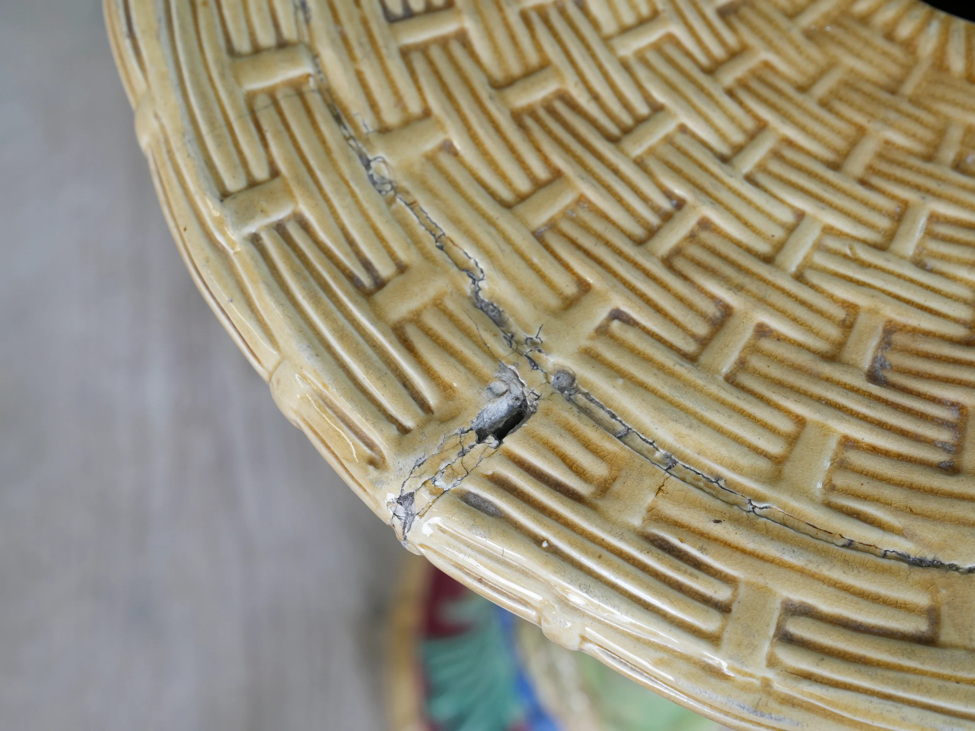 A Majolica Garden Stool by John Adams - Image 6
