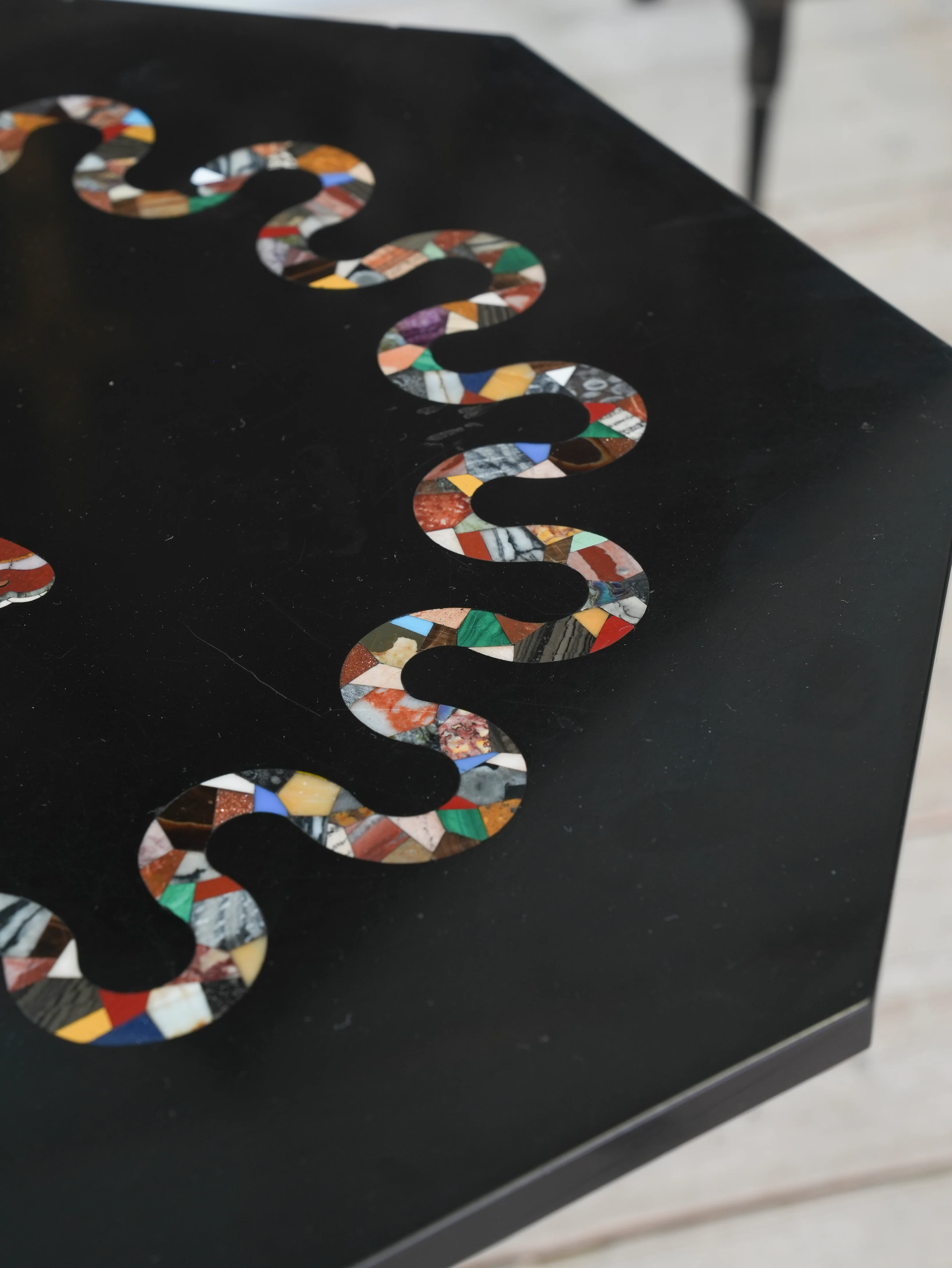 An Ashford Marble & Pietra Dura Table - Image 11