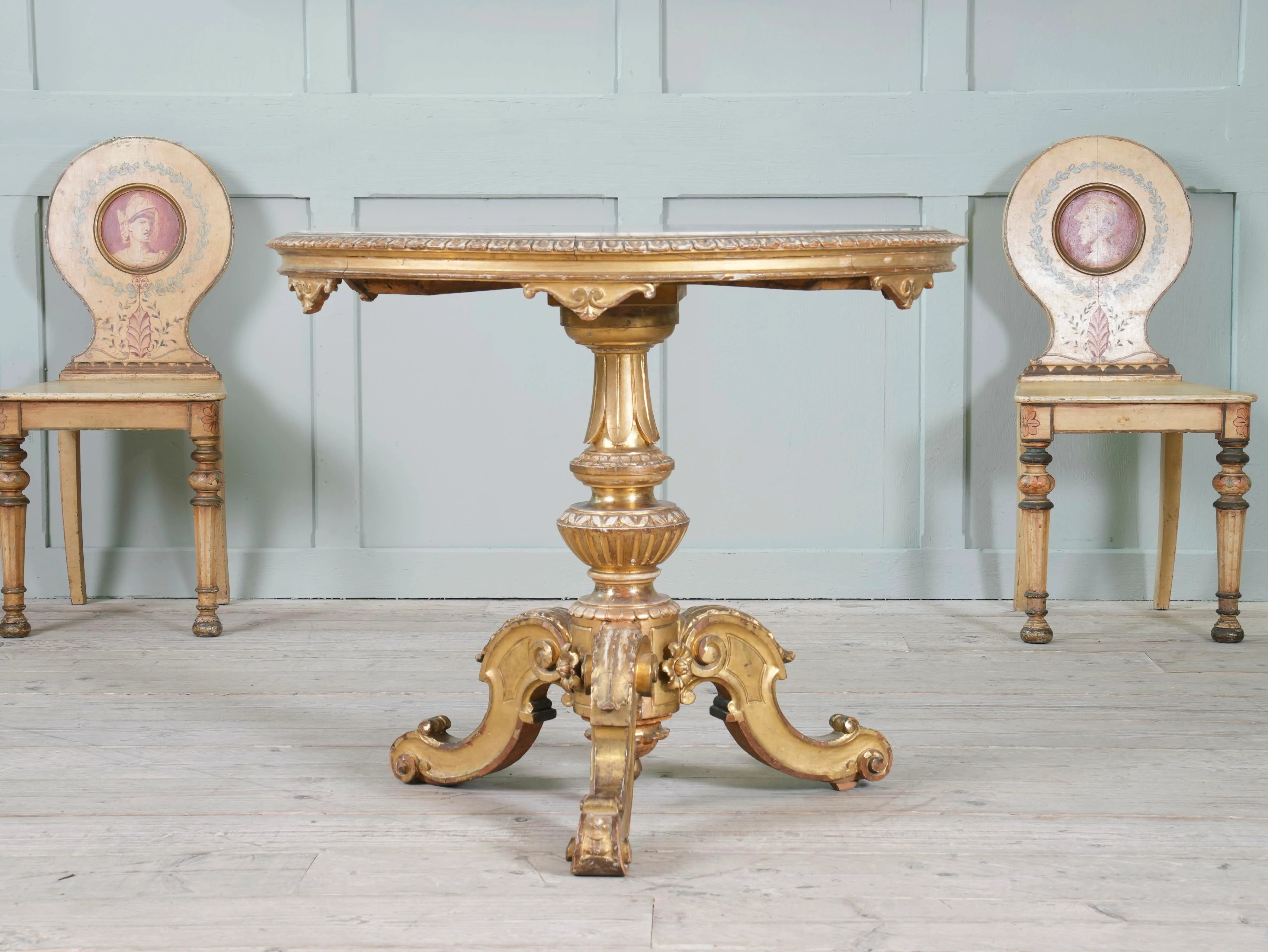 A 19th Century Giltwood & Marble Centre Table - Image 15