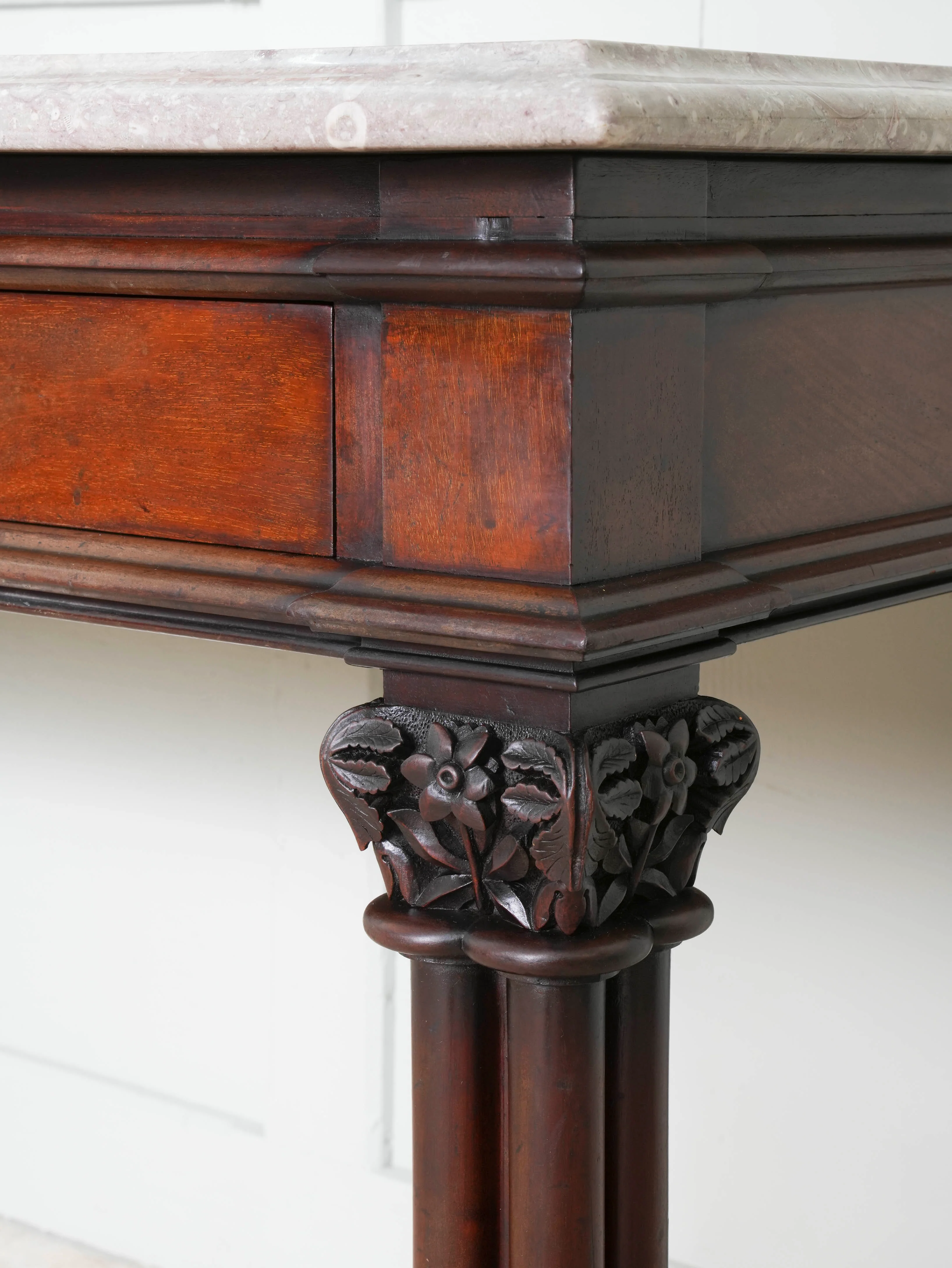 A 19th Century Marble Top Serving Table - Image 7