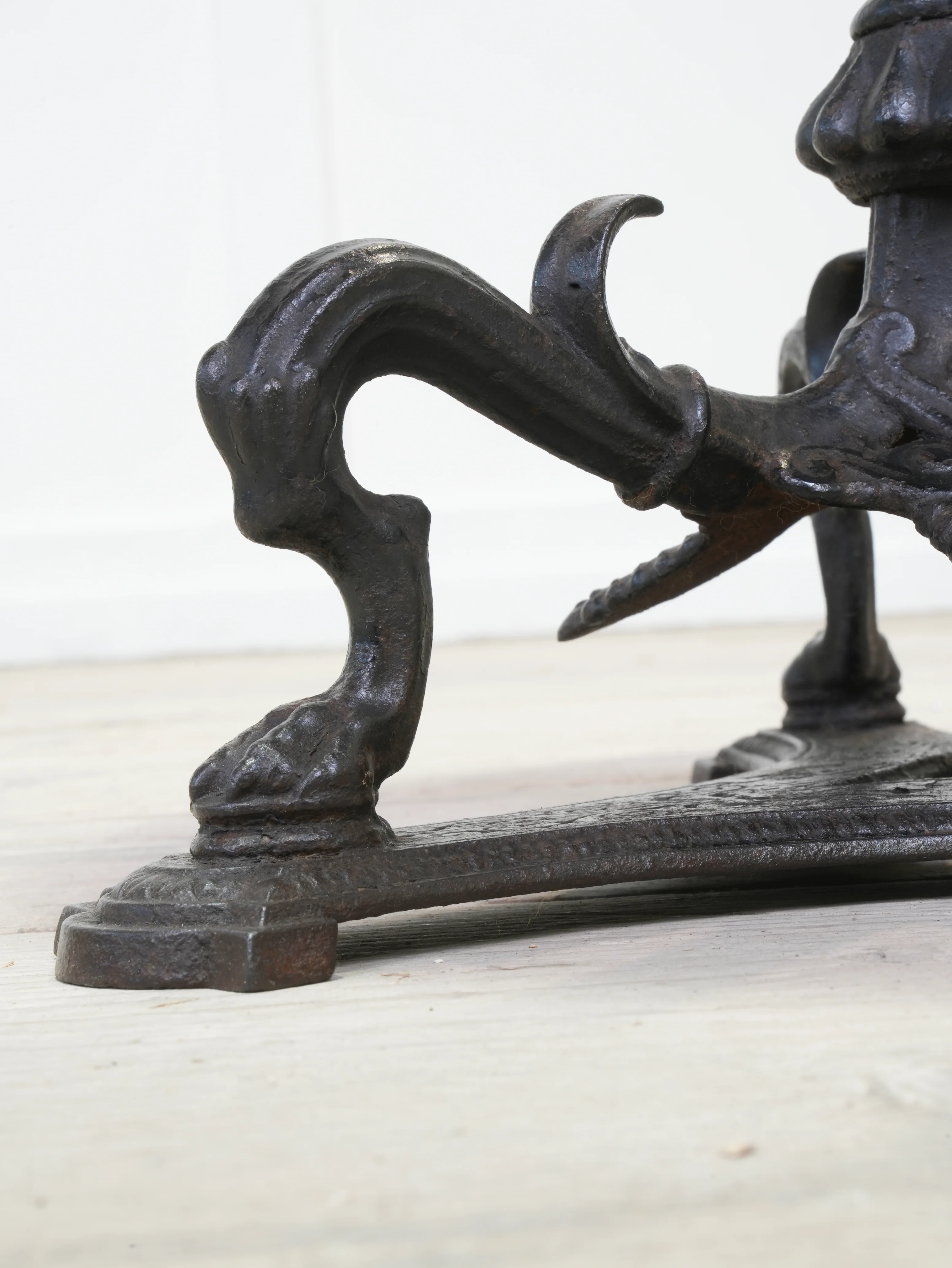 A Regency Cast Iron & Marble Side Table - Image 5