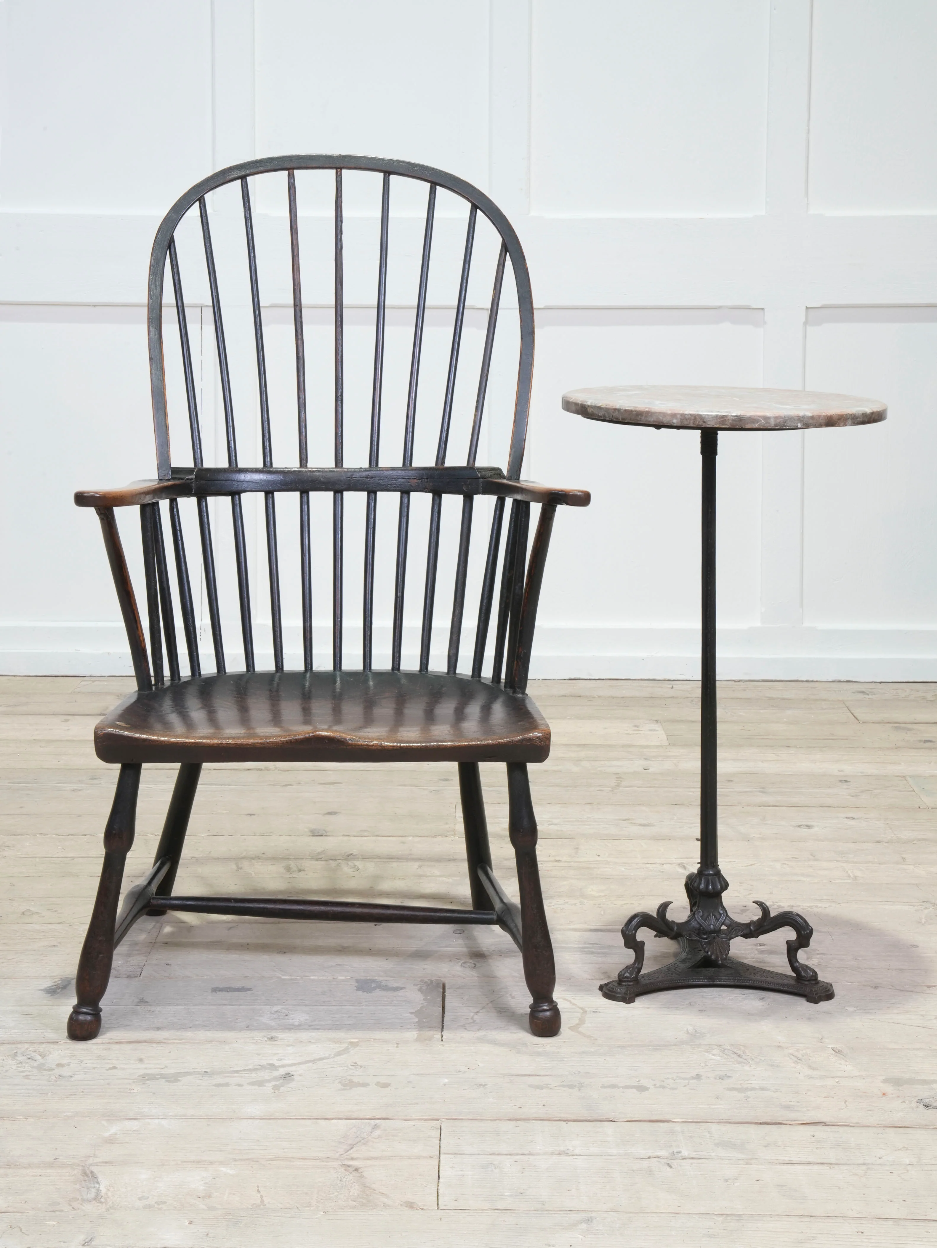 A Regency Cast Iron & Marble Side Table - Image 8
