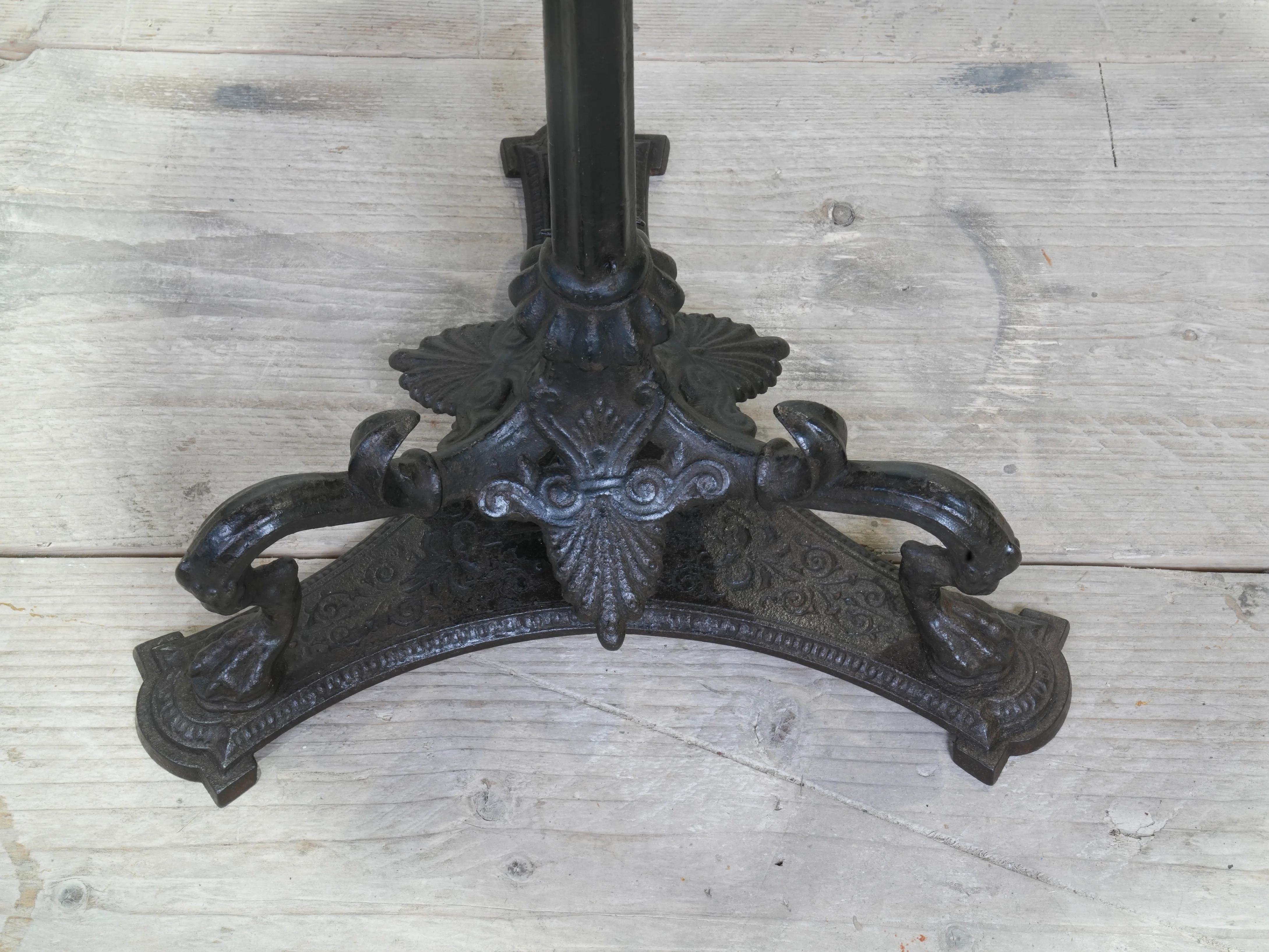 A Regency Cast Iron & Marble Side Table - Image 9
