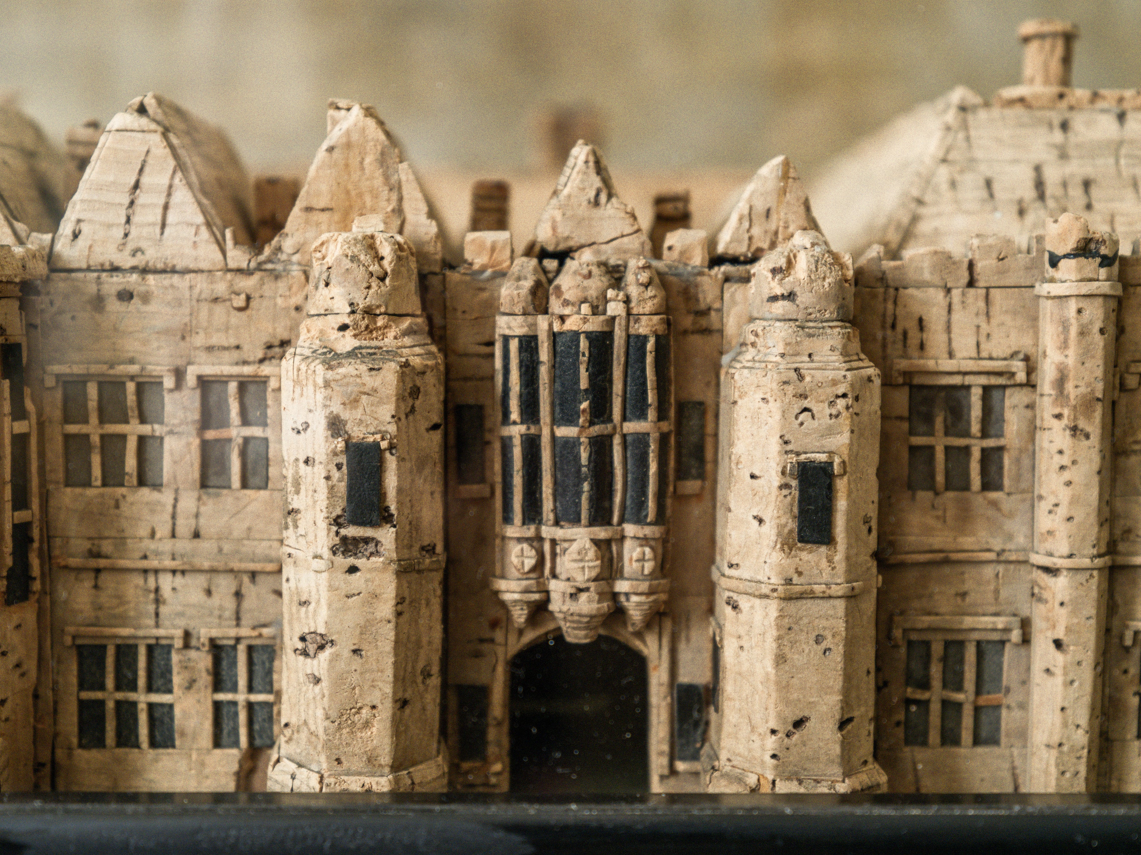 A Cork Model of Hengrave Hall Suffolk