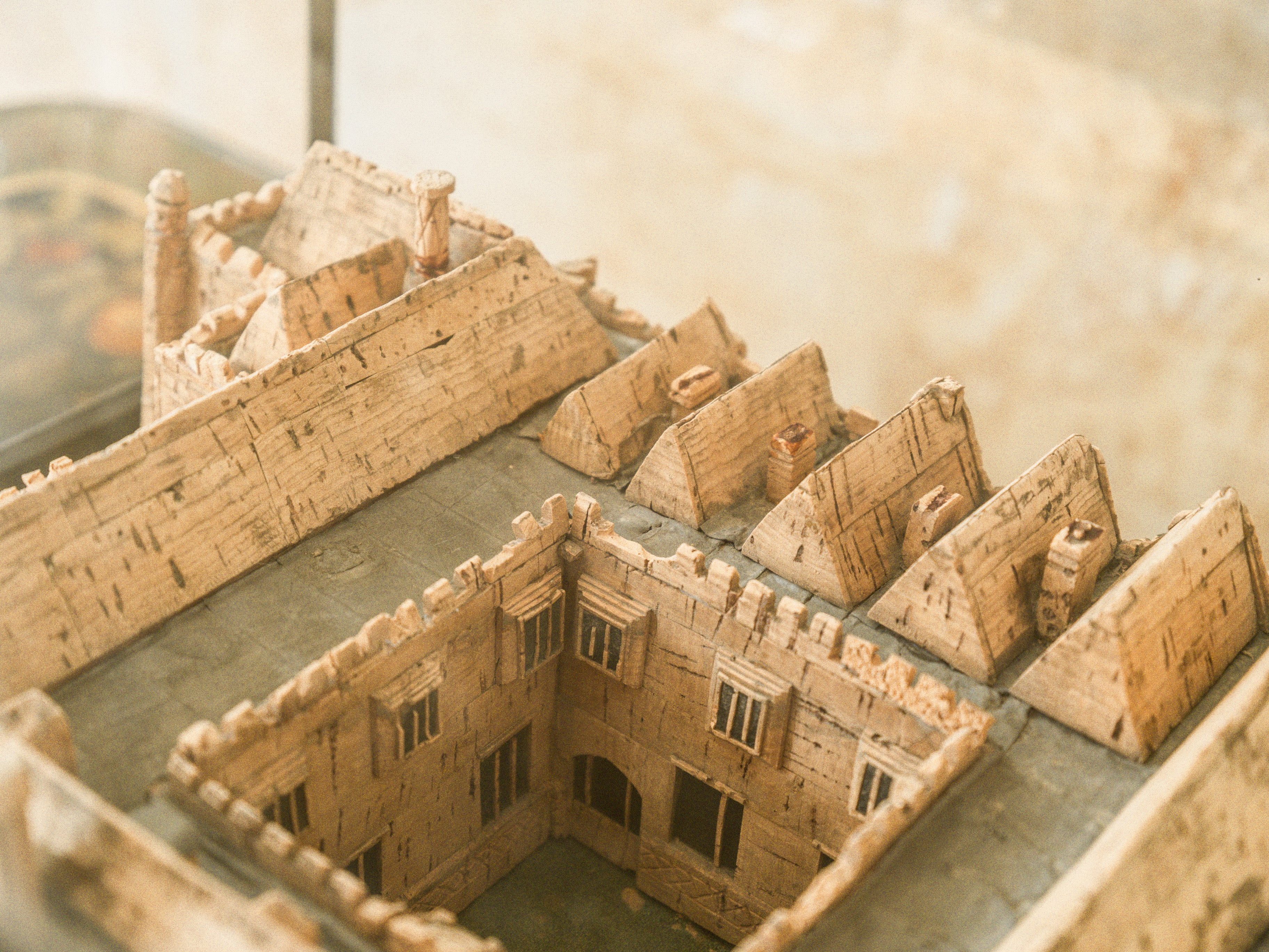 A Cork Model of Hengrave Hall Suffolk - Image 17