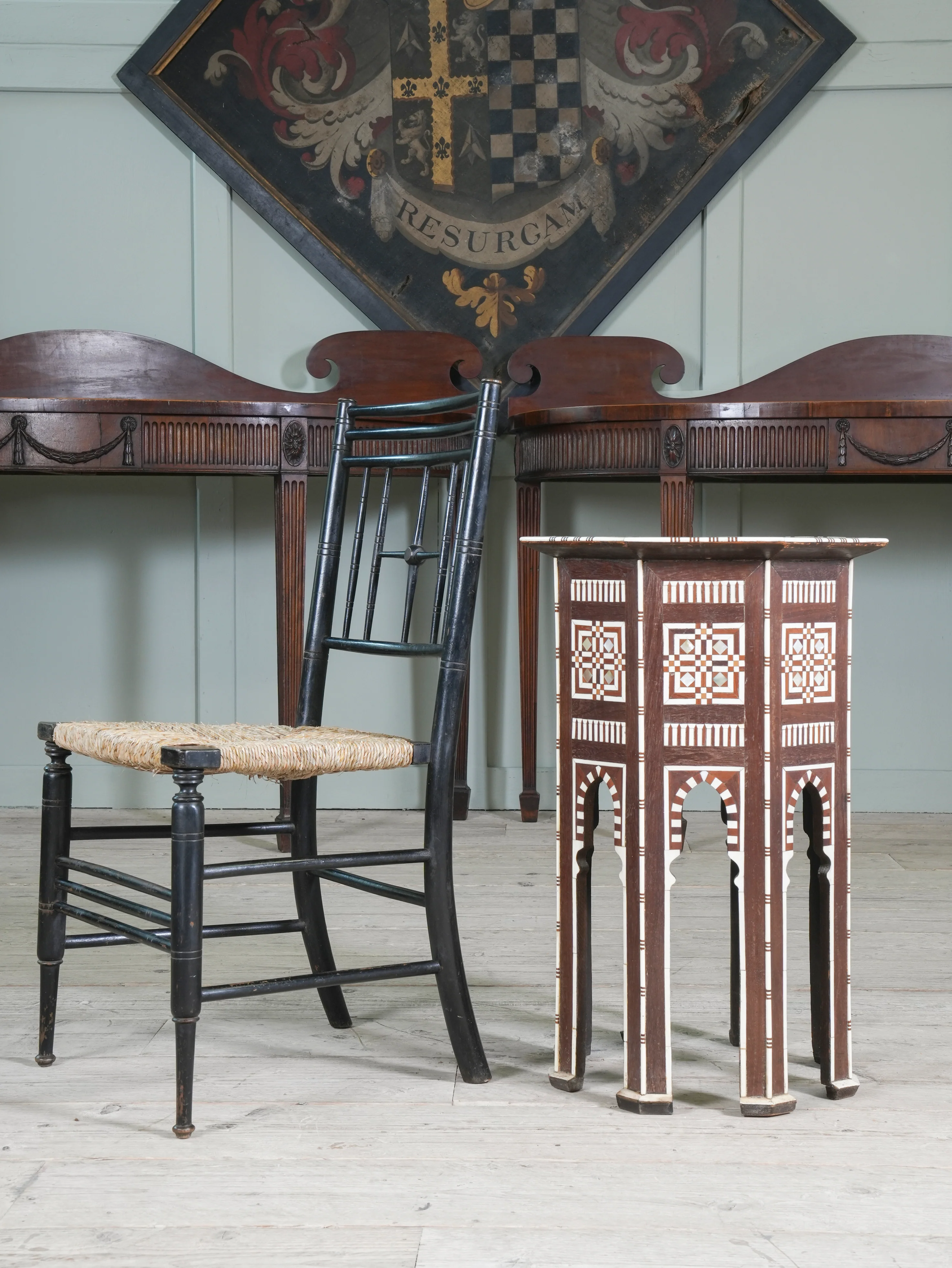 A Moorish Mother of Pearl Inlaid Occasional Table - Image 9
