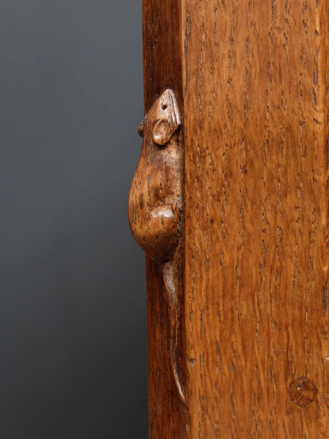 Mouseman Kneehole Desk - Image 2