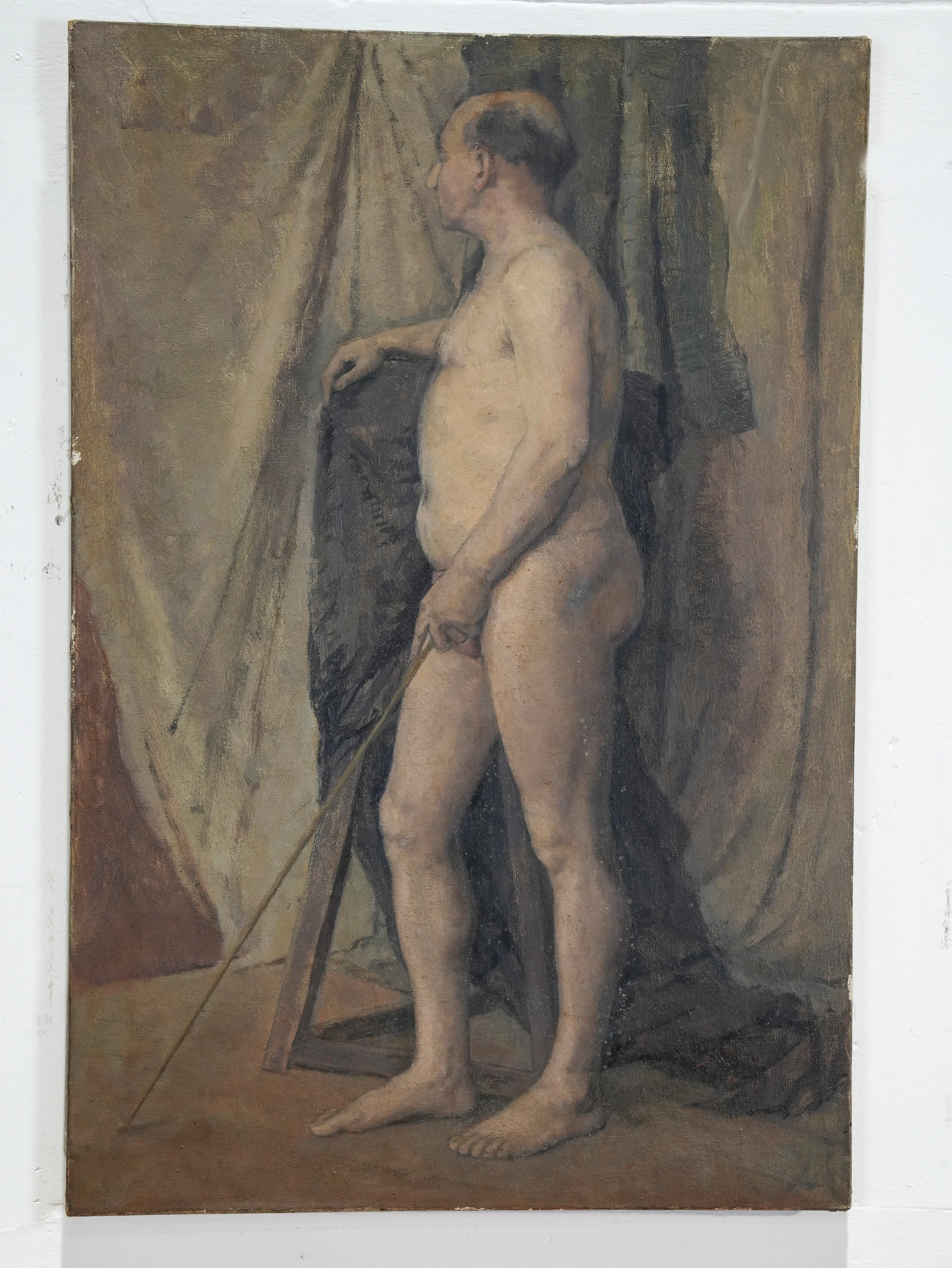 A Standing Male Nude Study - Image 4
