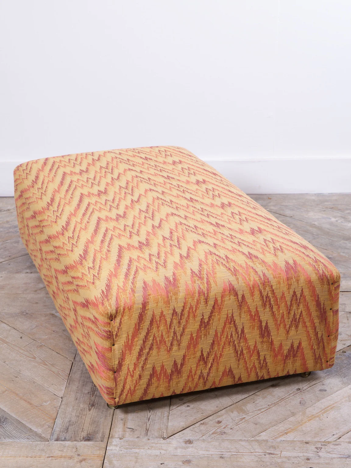 Flame stitch Ottoman - Image 2