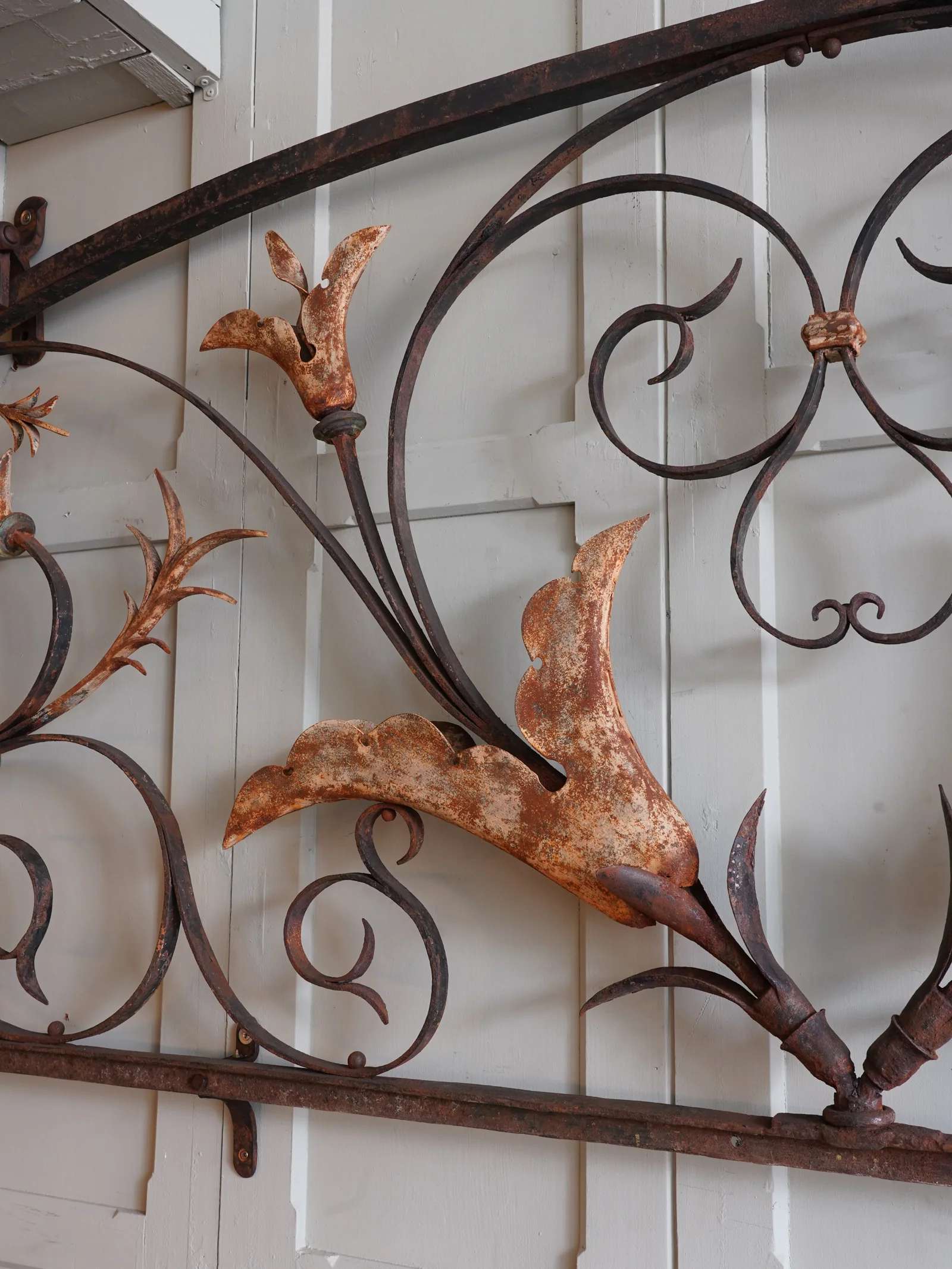 A George III Wrought Iron Overthrow - Image 8