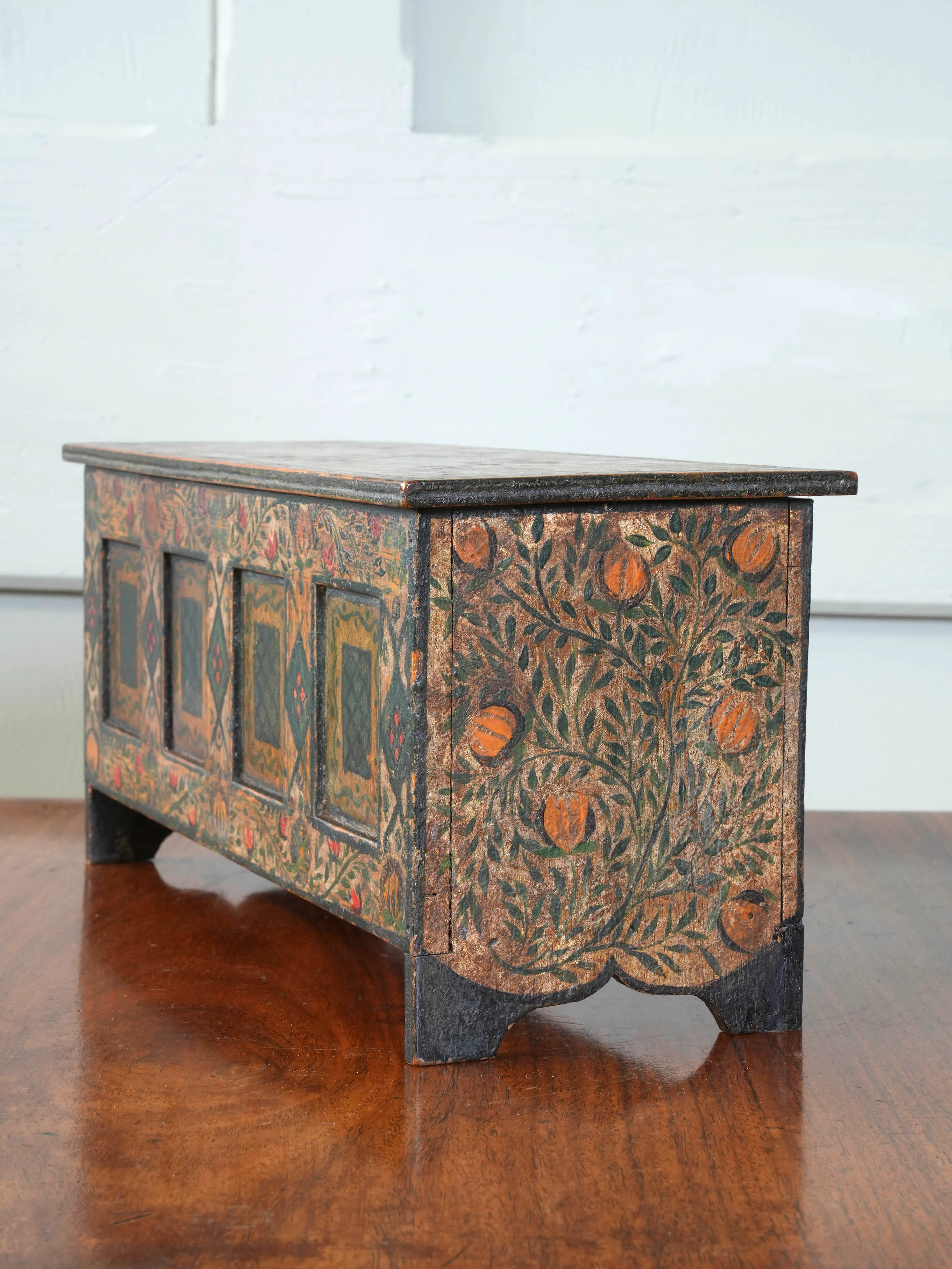 Arts & Crafts Painted Box