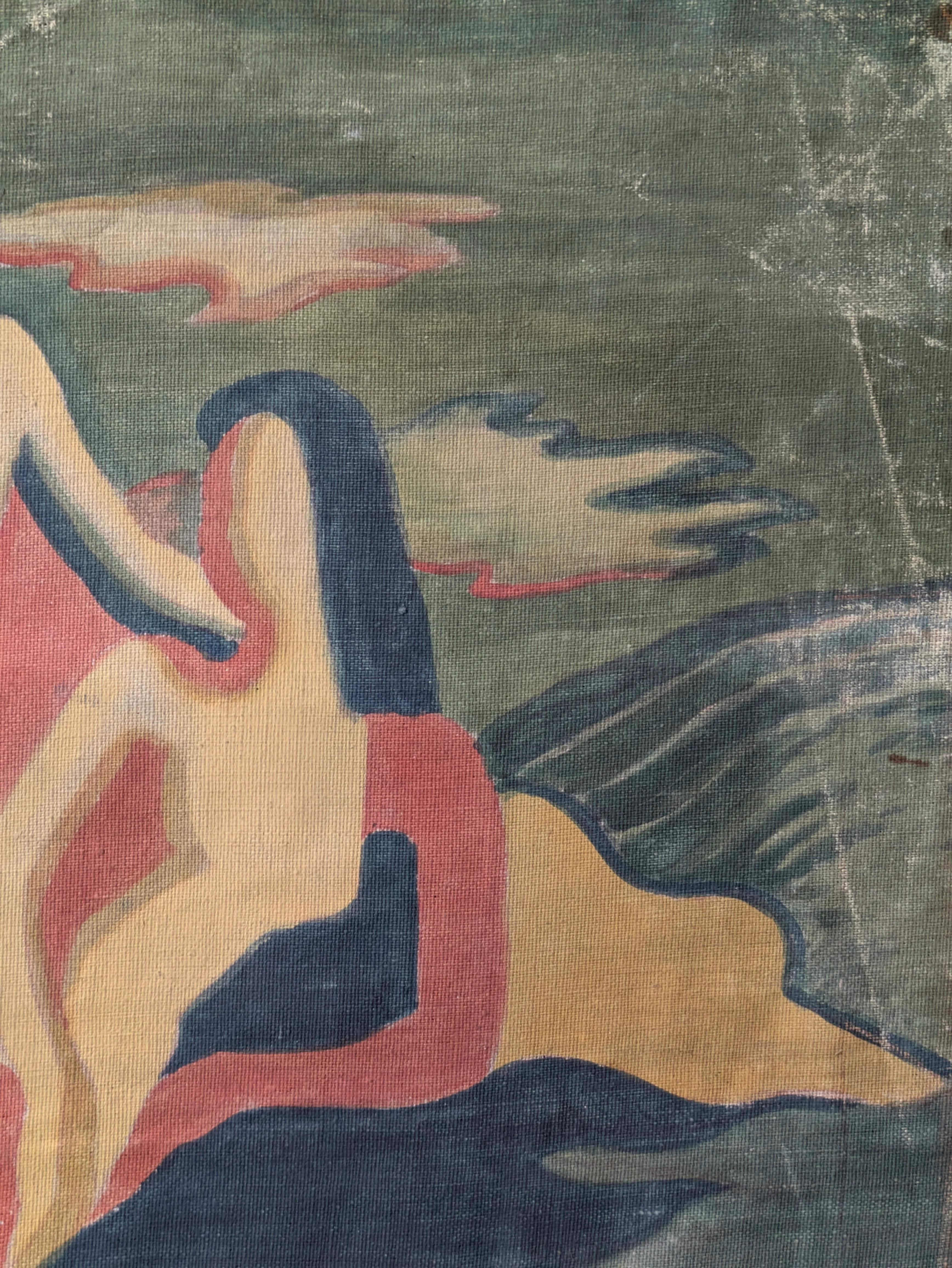 Avant-Garde Oil on Canvas - Image 6
