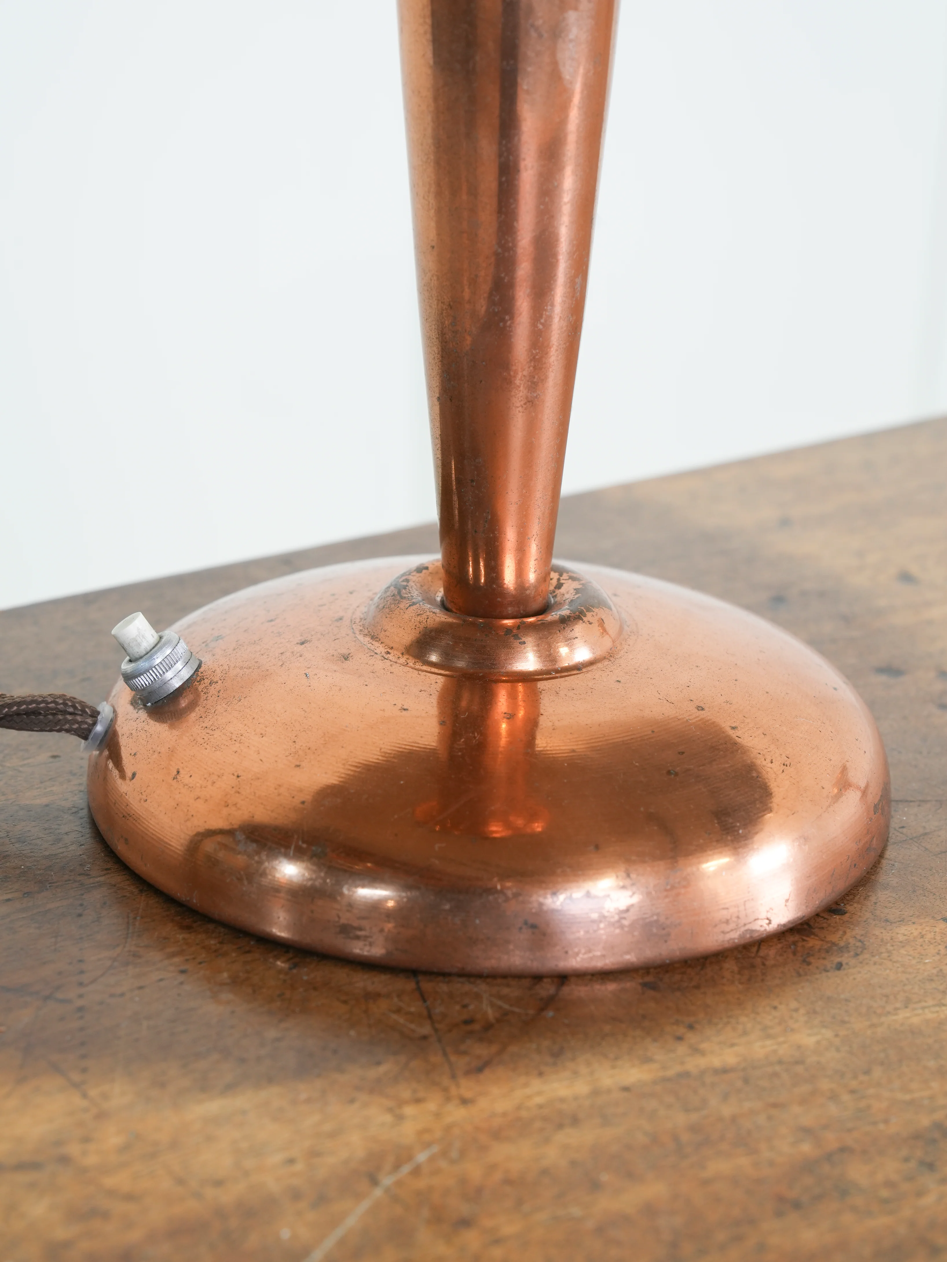 Pair of Bronzed Modernist Table Lamps - Image 10