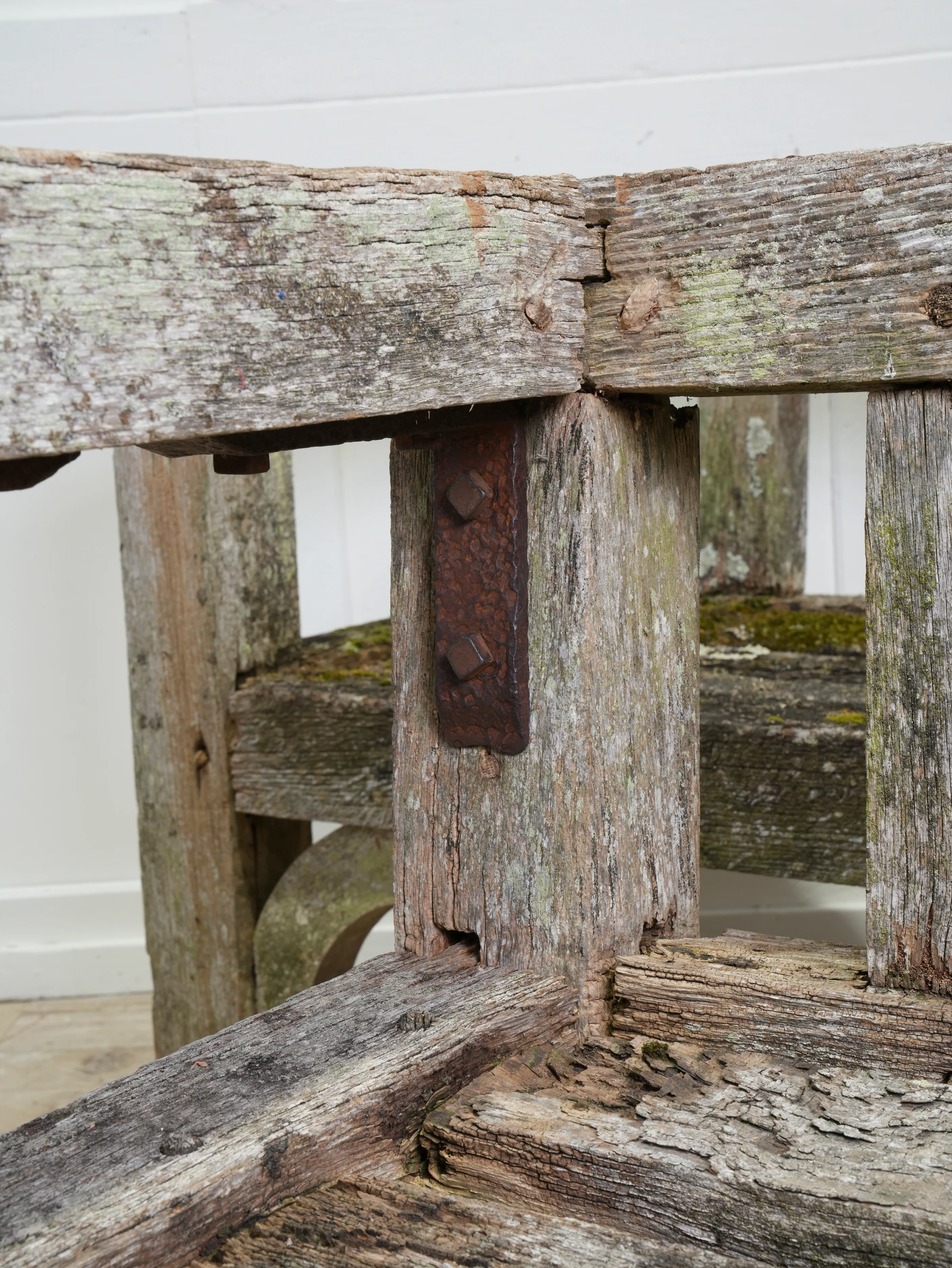 A Pair of Oak Estate Benches - Image 12
