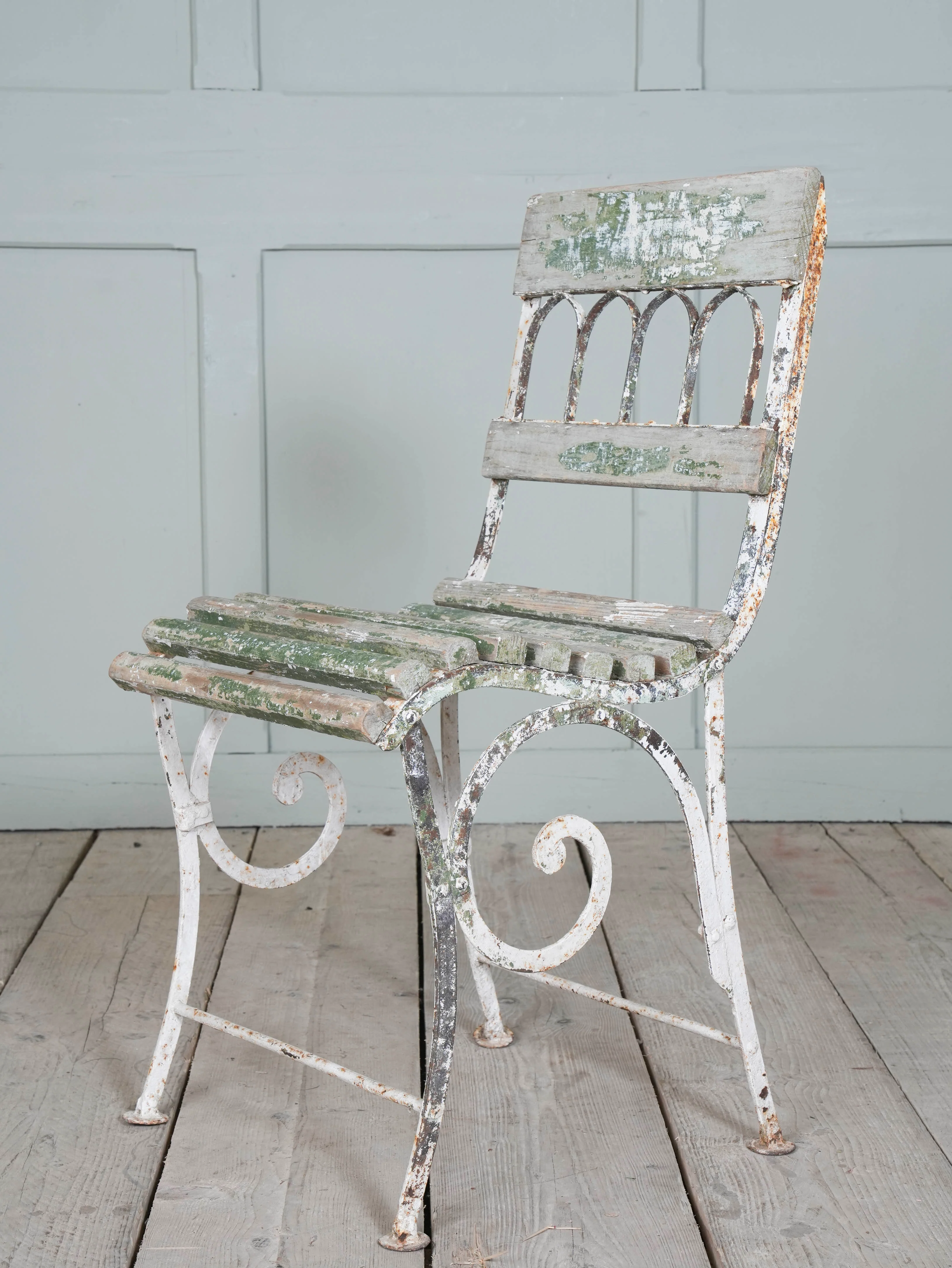 Two Wrought Iron Garden Chairs - Image 9