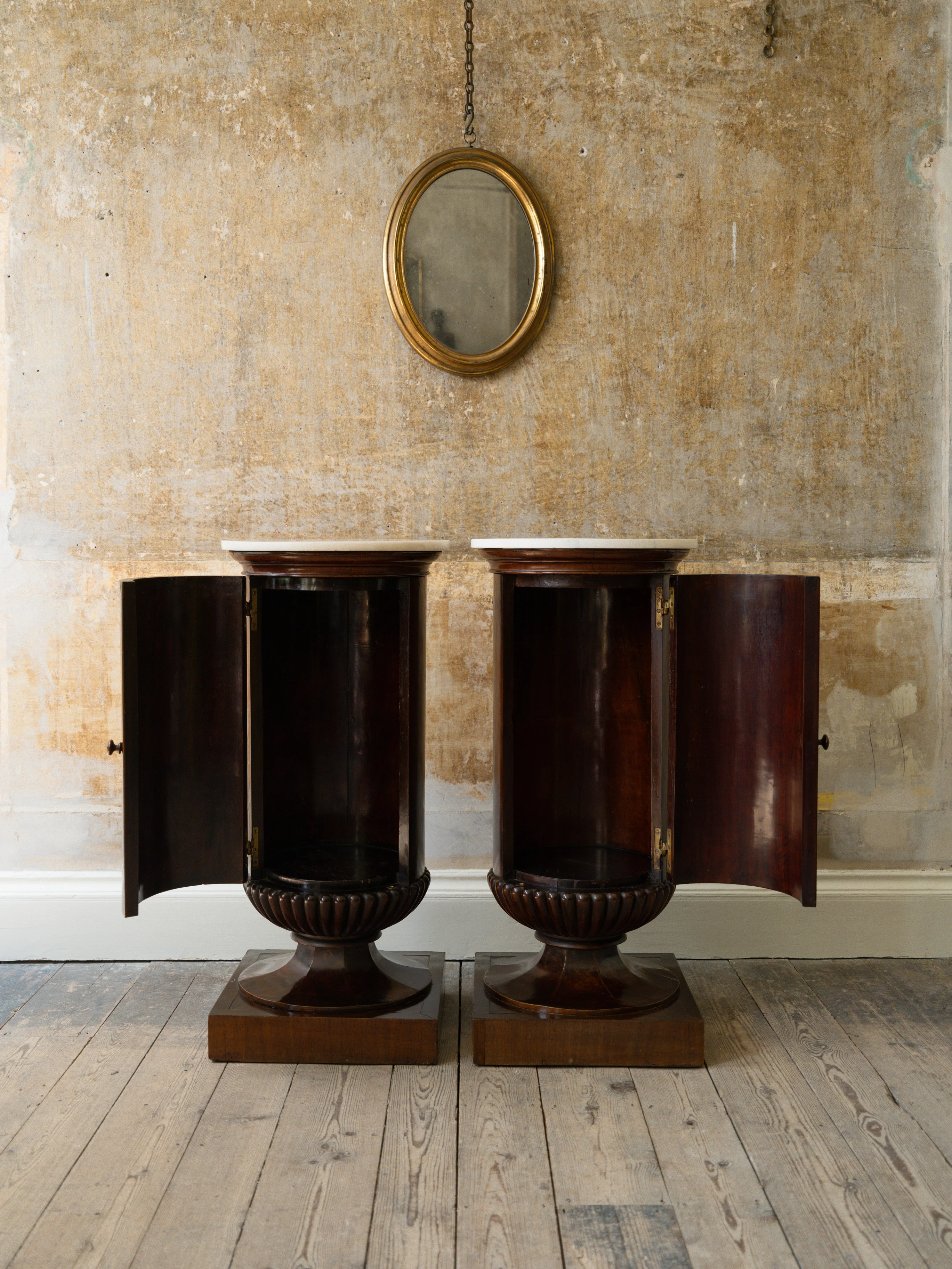 A Pair of 19th Century Italian Bedside Cabinets - Image 4