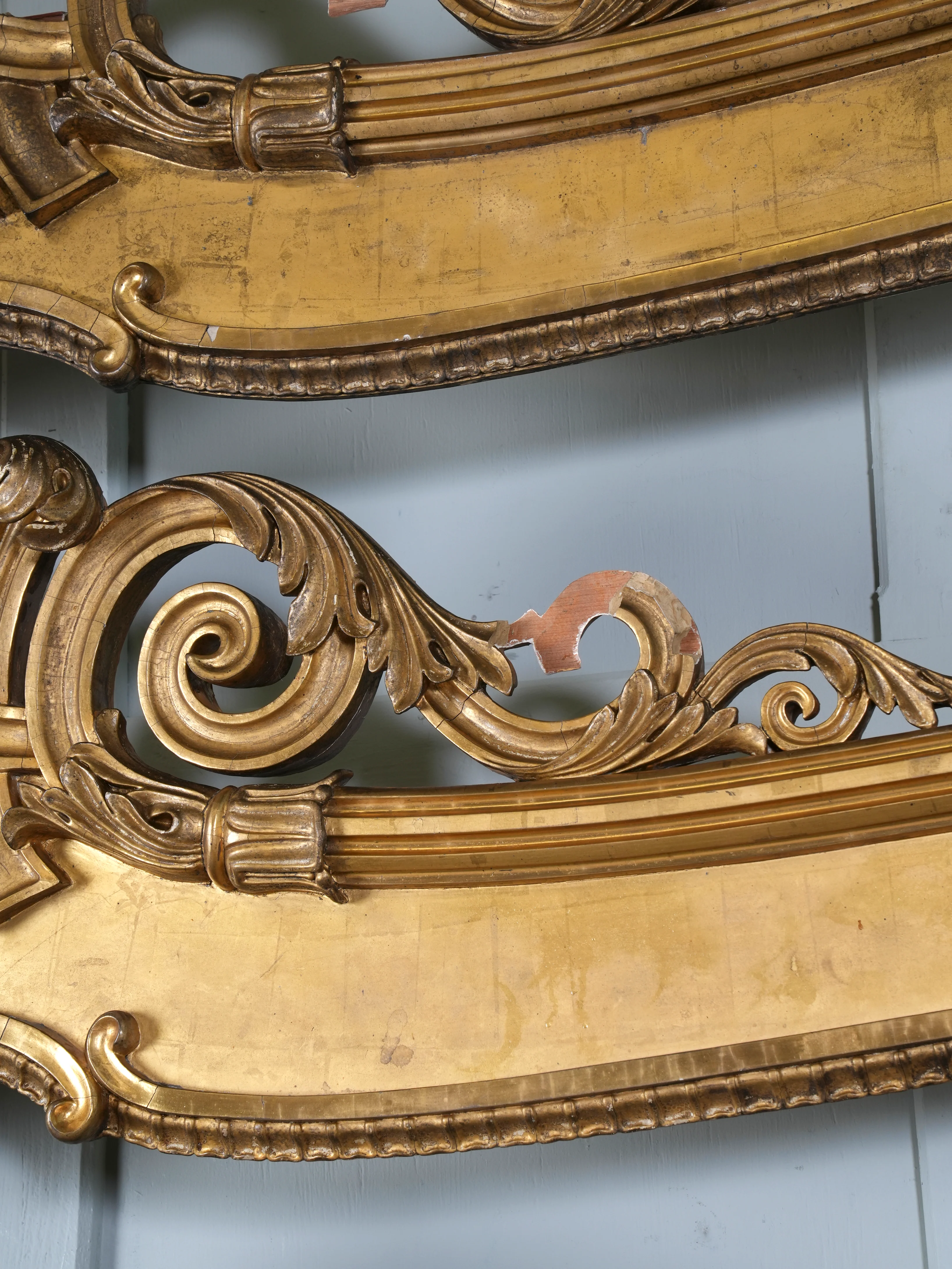 Three George IV Giltwood & Gesso Pelmets - Image 10