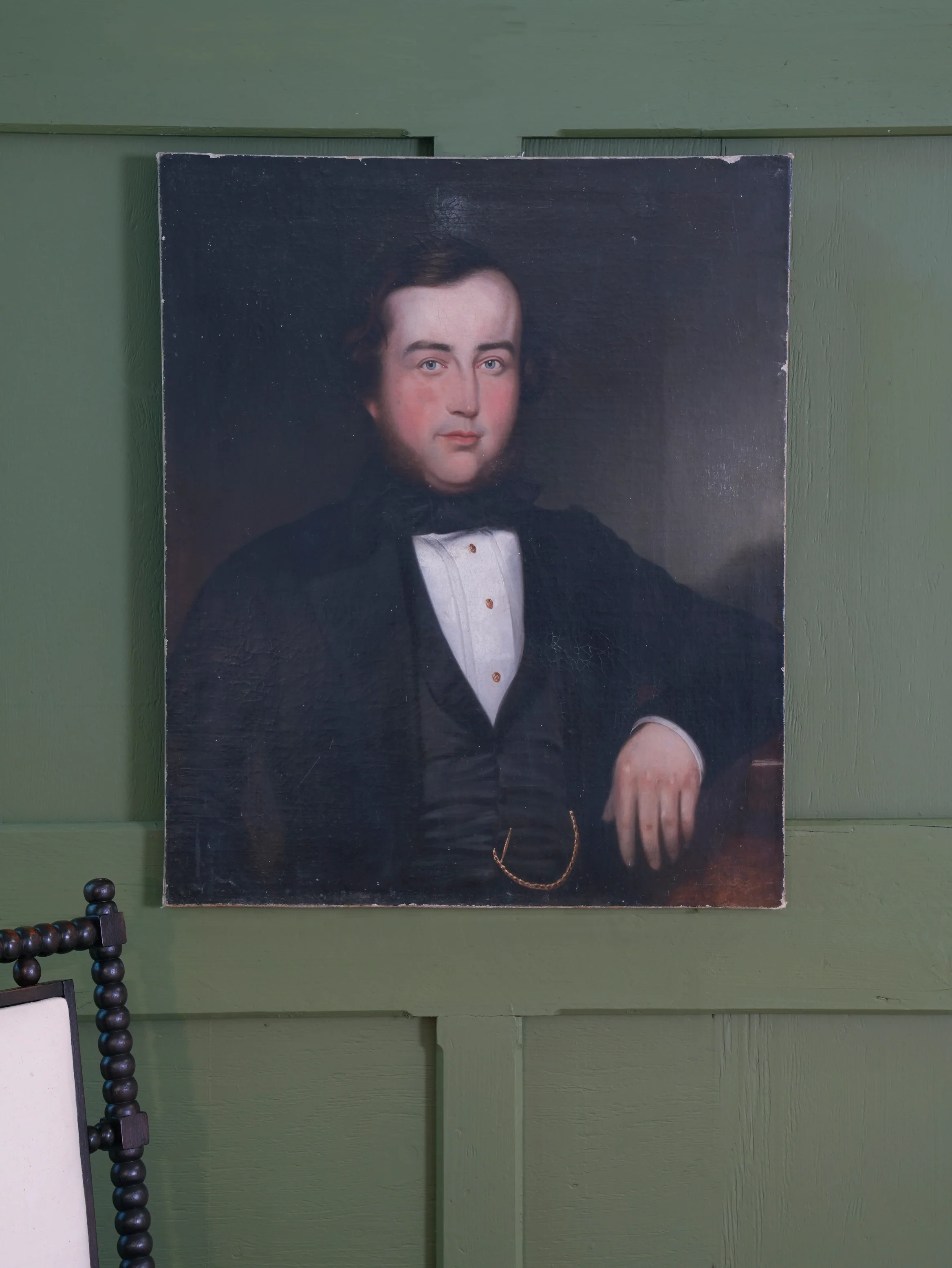 Portrait Oil of a Gentleman - Image 4