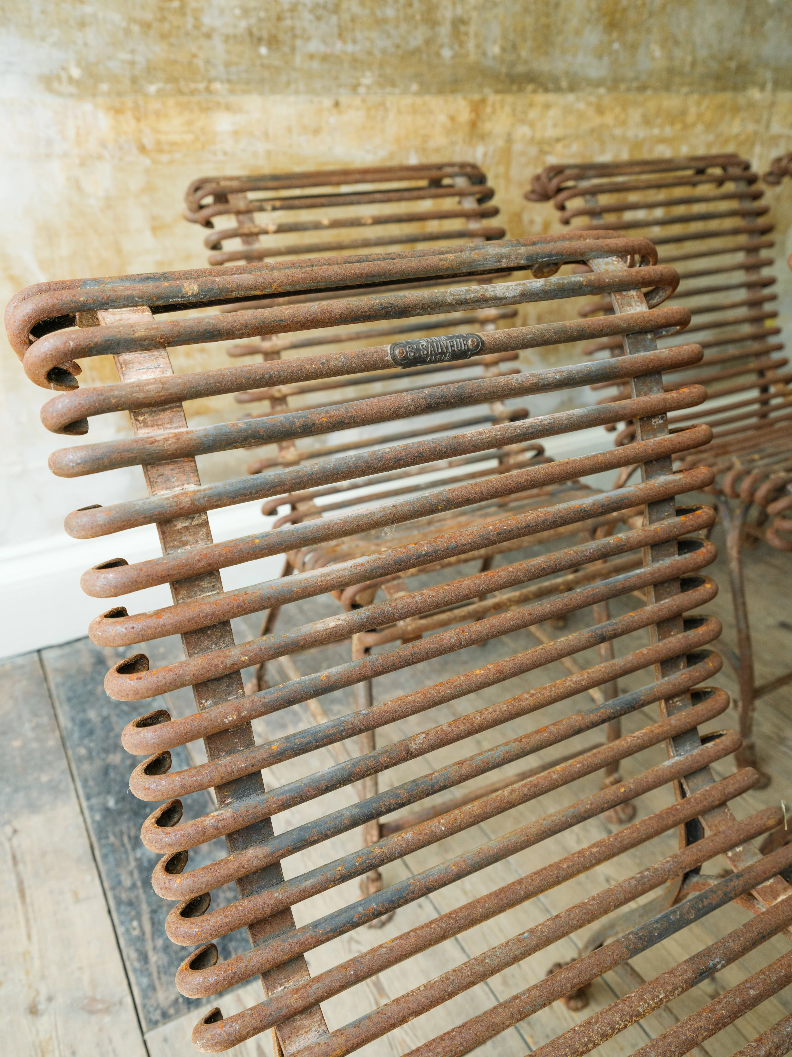 Six 19th Century Arras Chairs - Image 14
