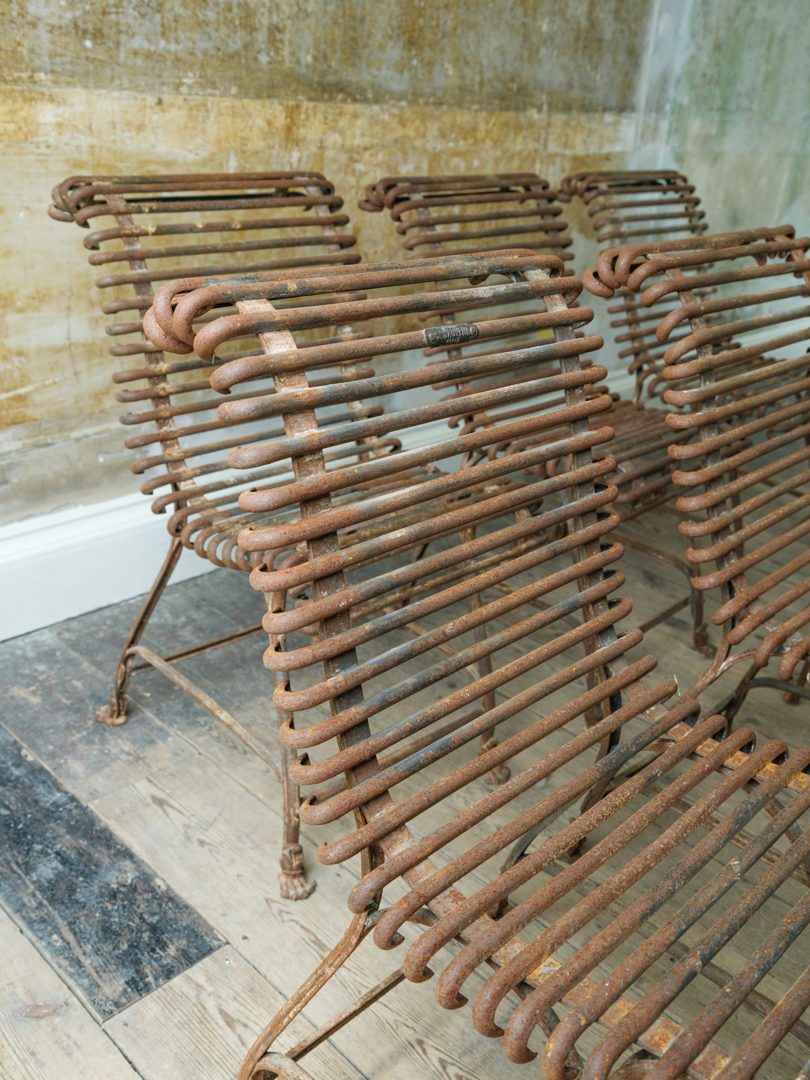Six 19th Century Arras Chairs - Image 20