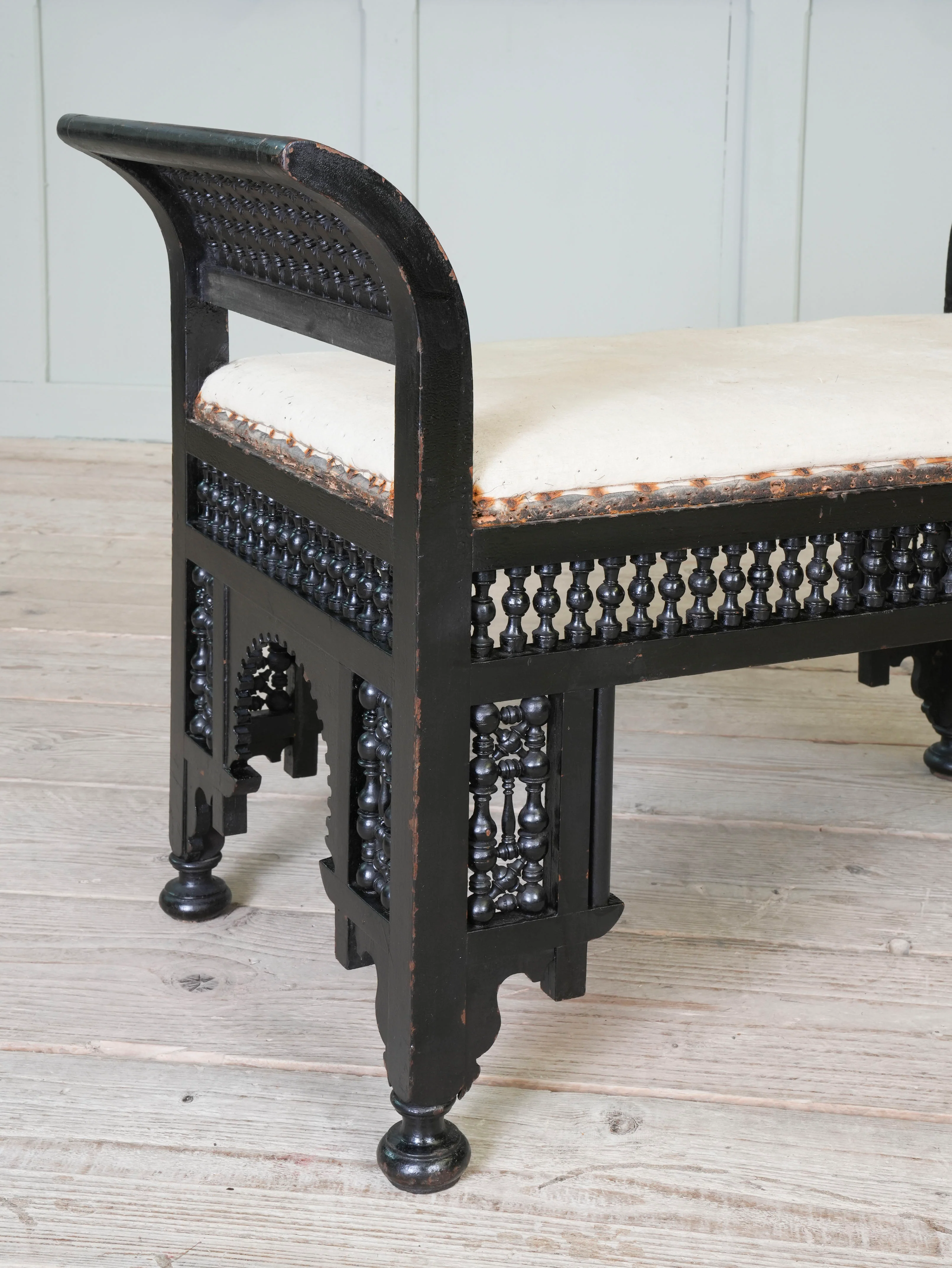 A Moorish Upholstered Stool - Image 6