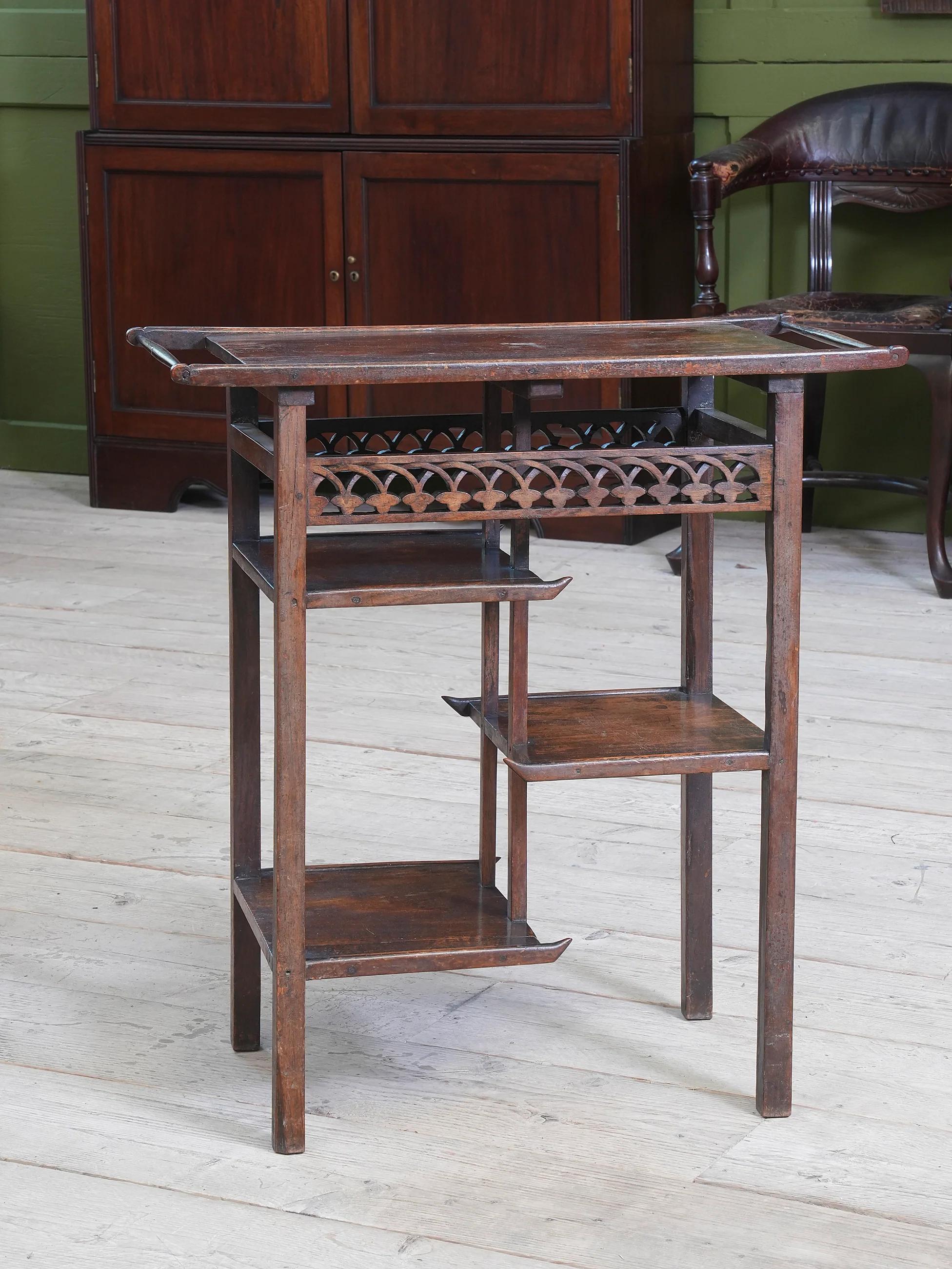 An Anglo Japanese Walnut Occasional Table - Image 3