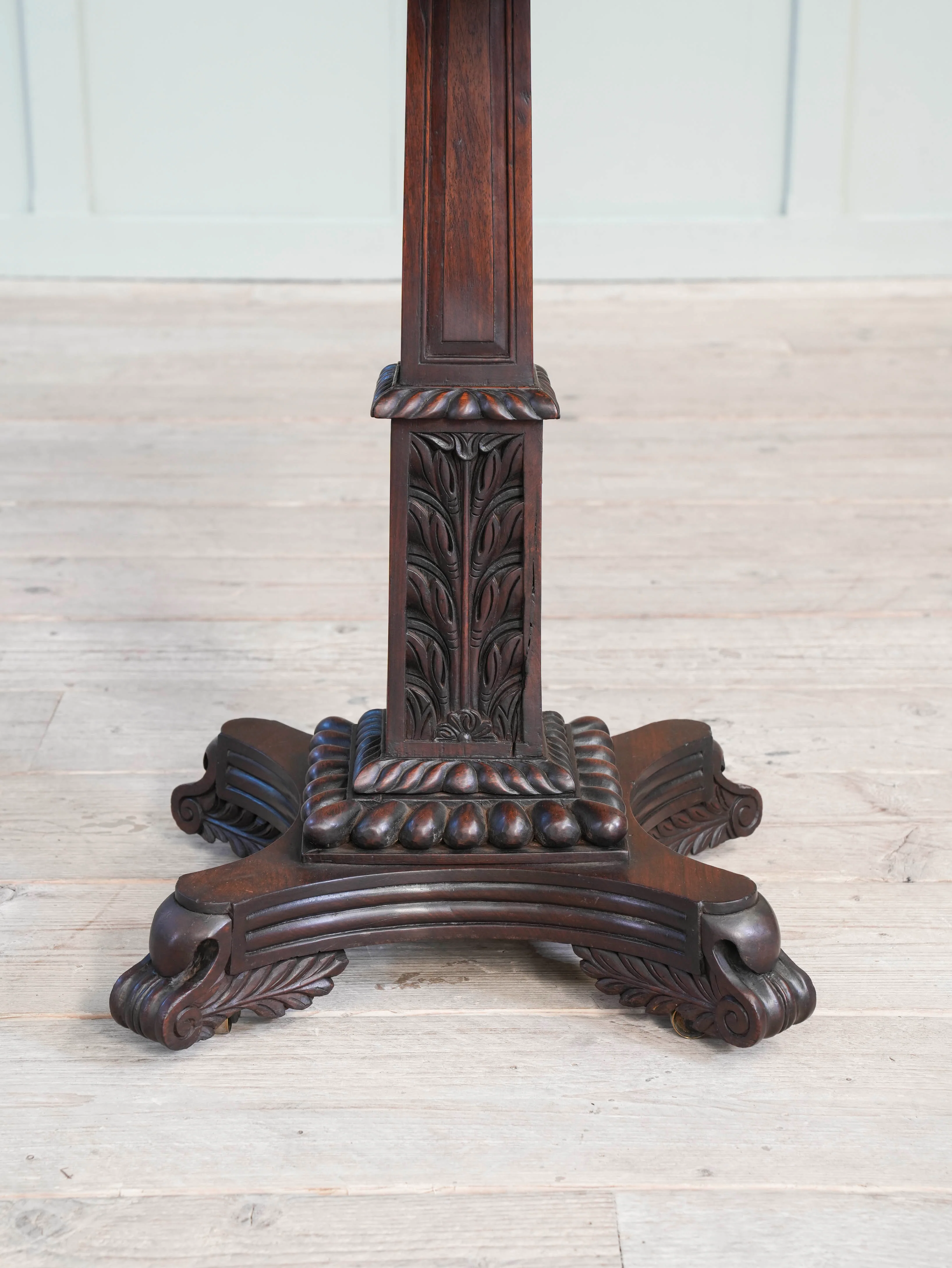 A George IV Anglo Asian Tilt Top Table - Image 3
