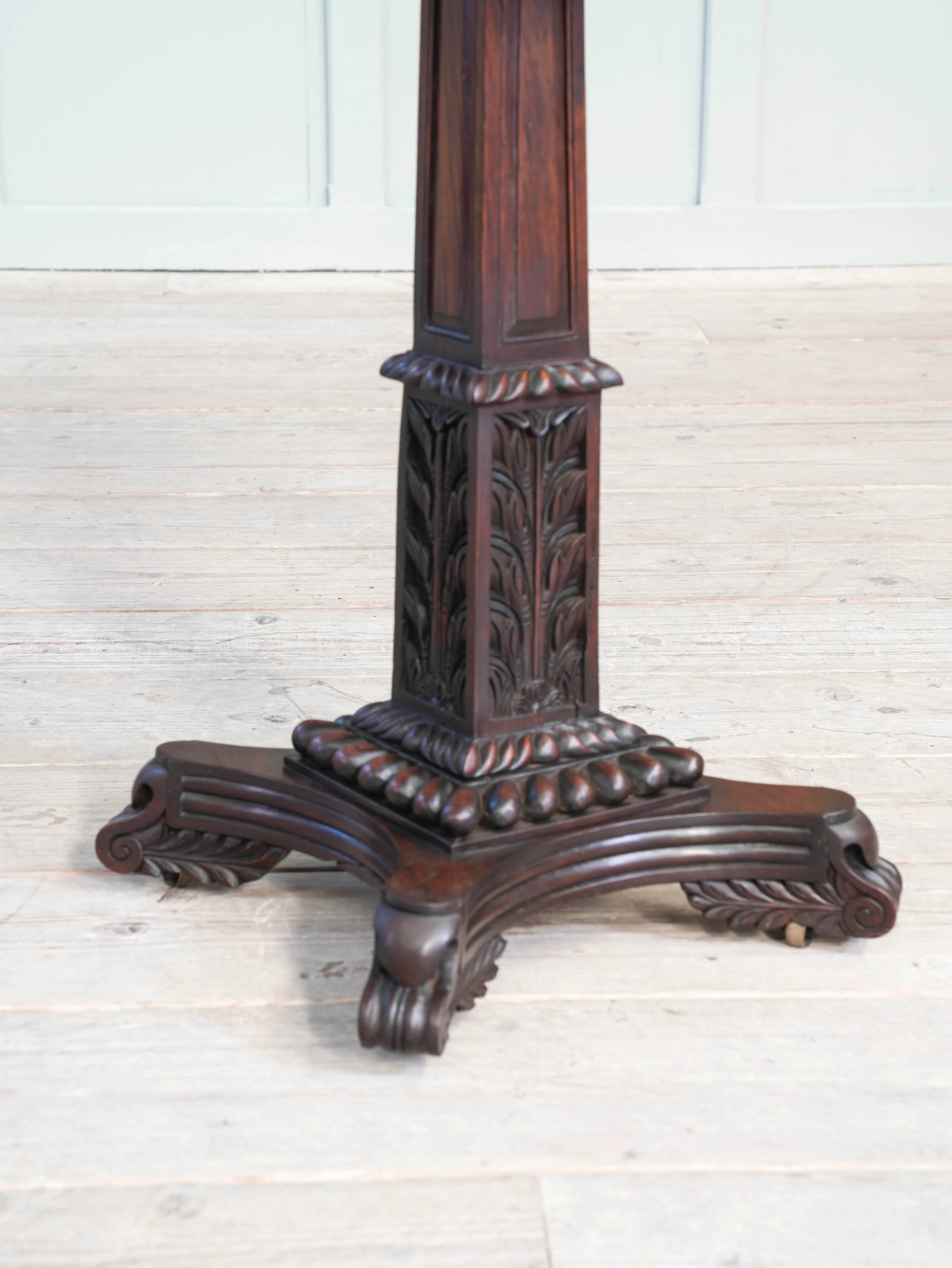 A George IV Anglo Asian Tilt Top Table - Image 5