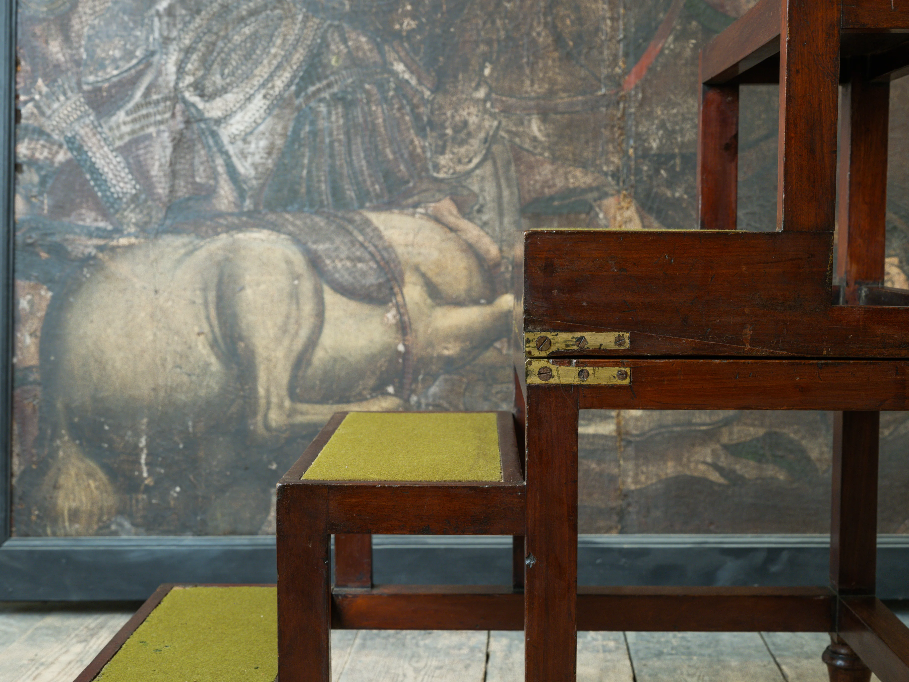 William IV Folding Library Steps - Image 7
