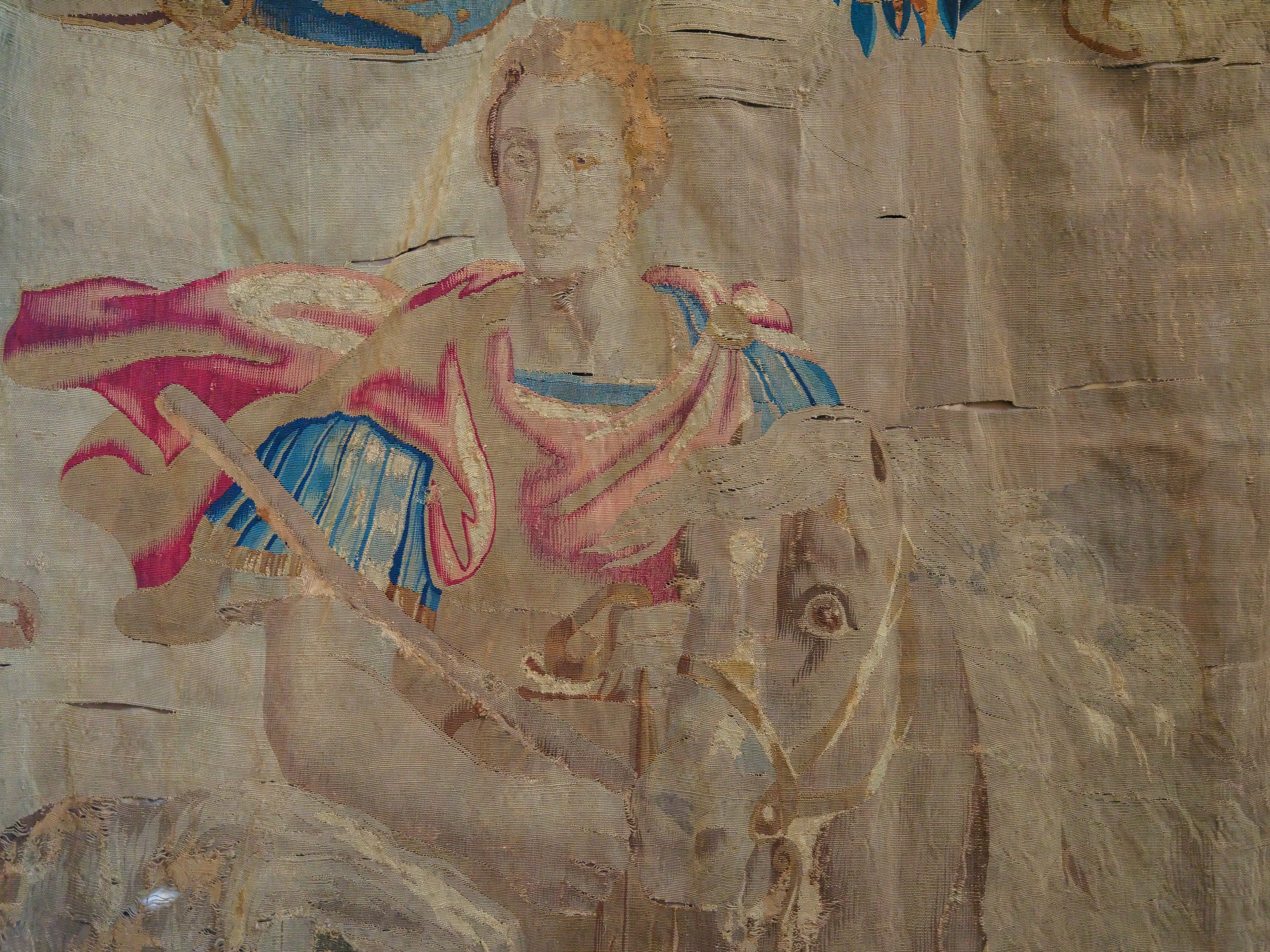 A Fragmentary 17th Century Flemish Tapestry - Image 3