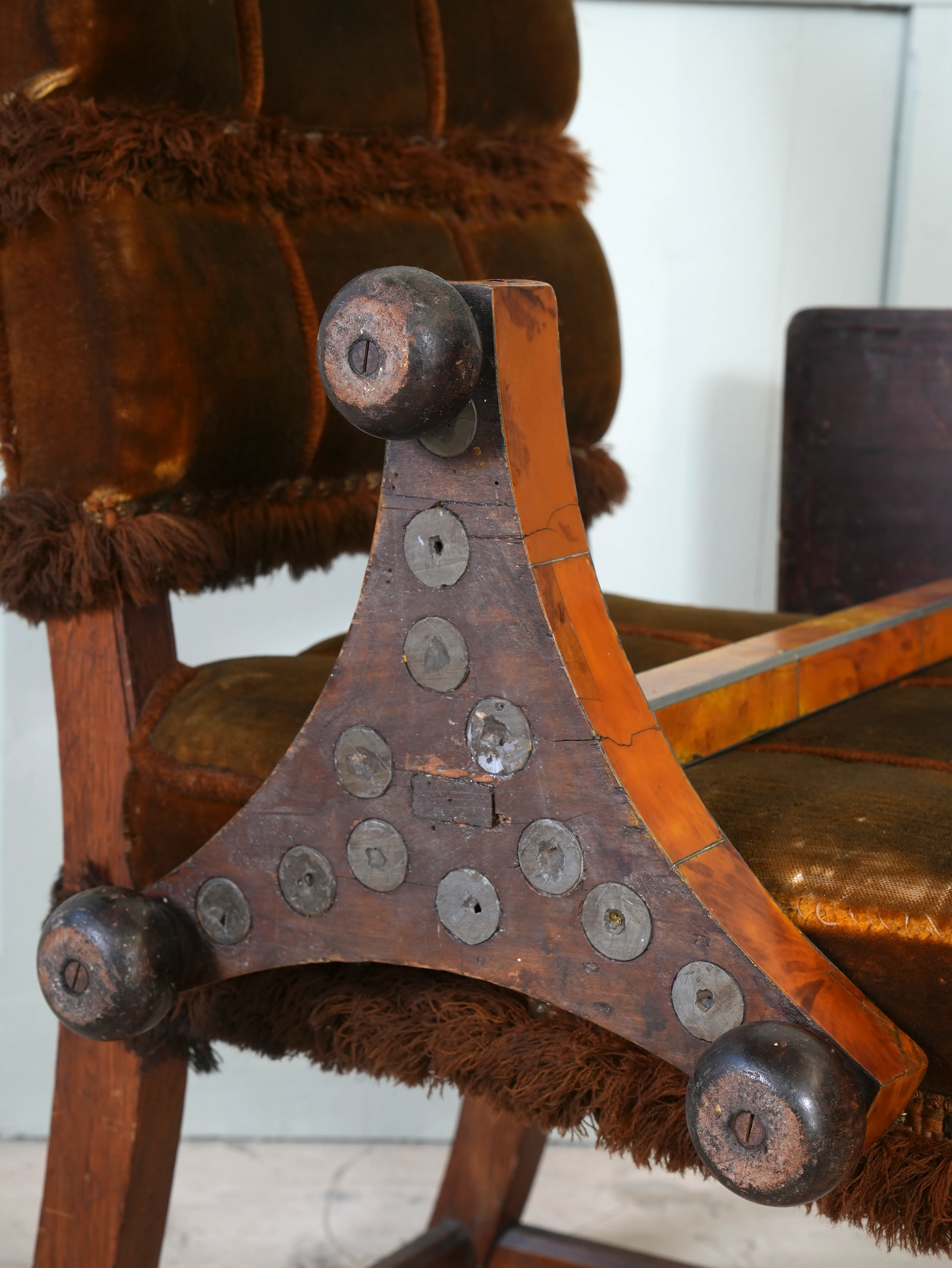A Regency Tortoiseshell & Pewter Occasional Table - Image 13