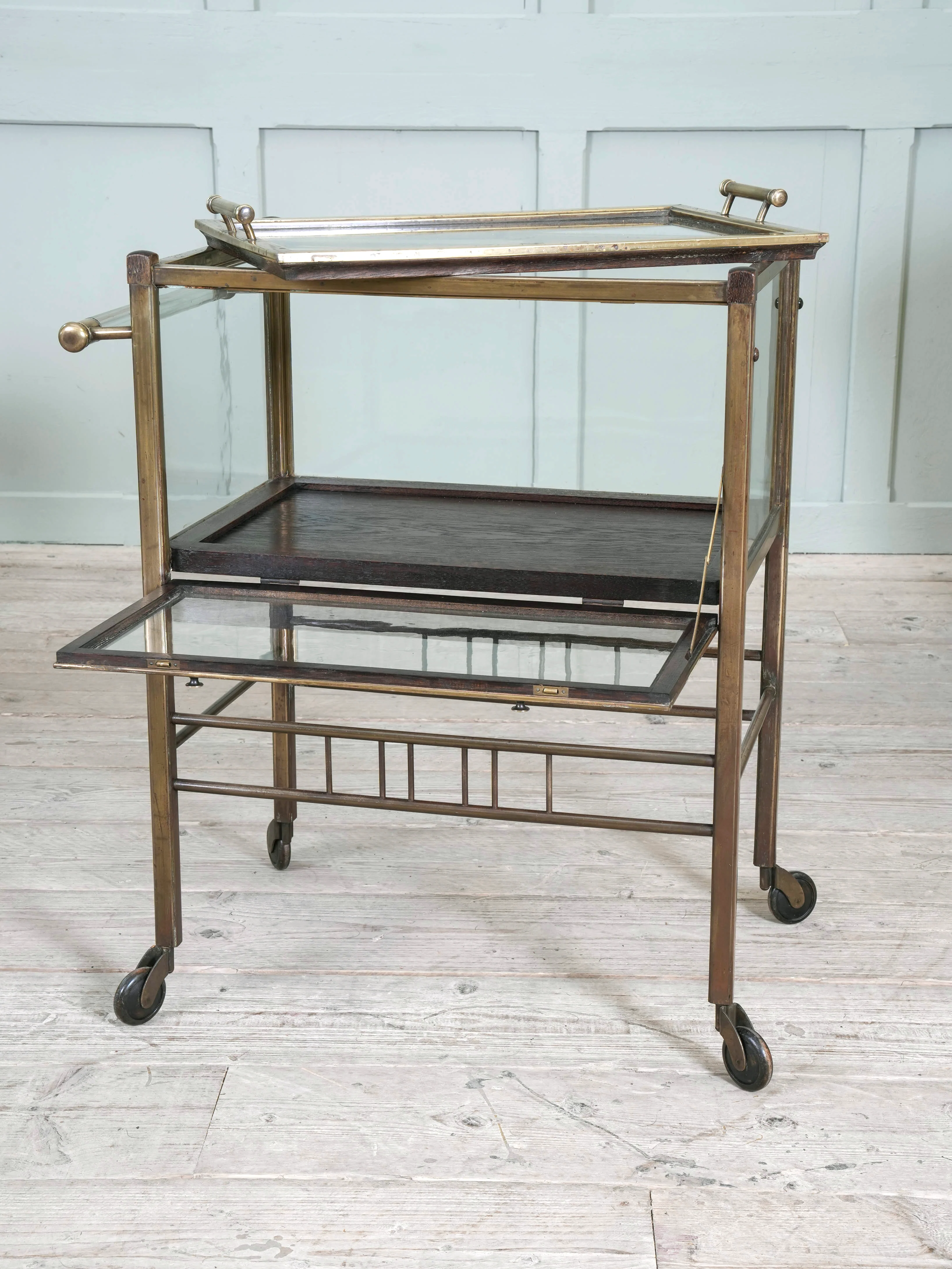 Brass Bar Cart - Image 5